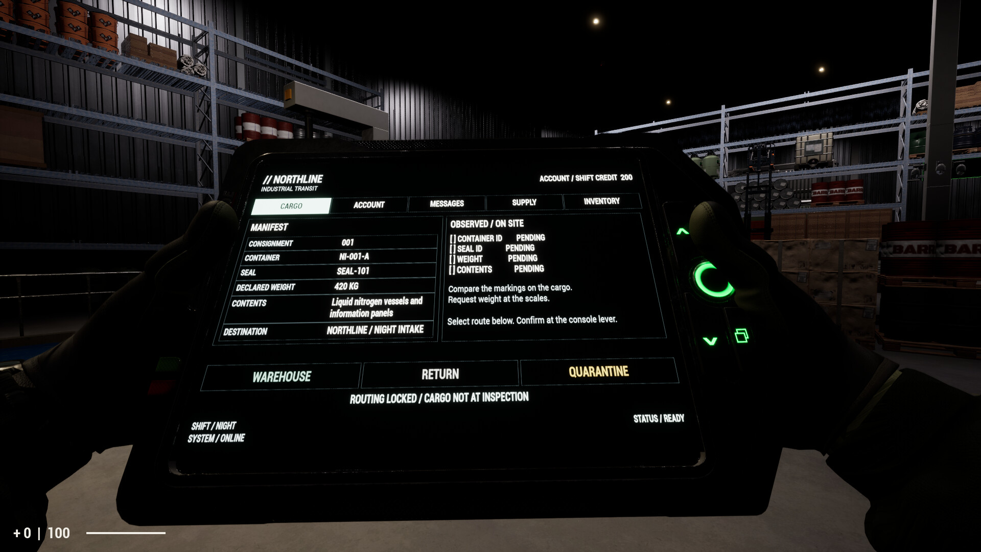 Night Intake screenshot 2
