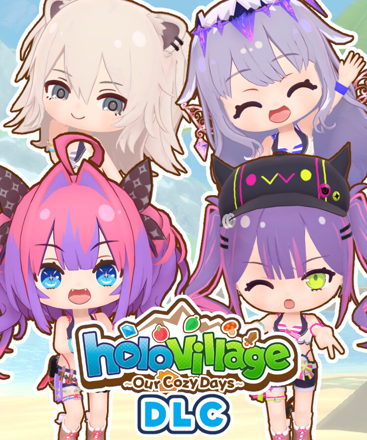 holoVillage DLC – hololive Summer Outfit Set