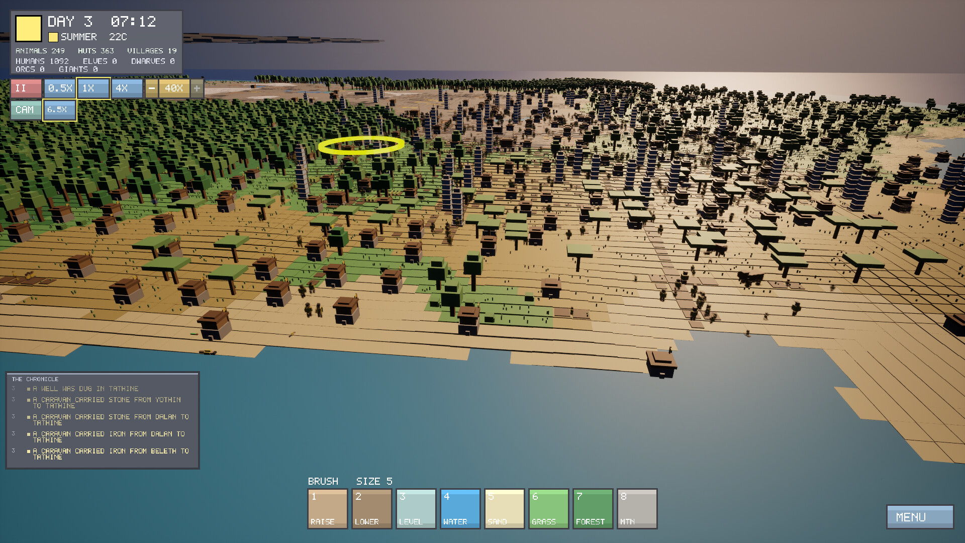 VOXEL ISLE SIMULATOR screenshot 4