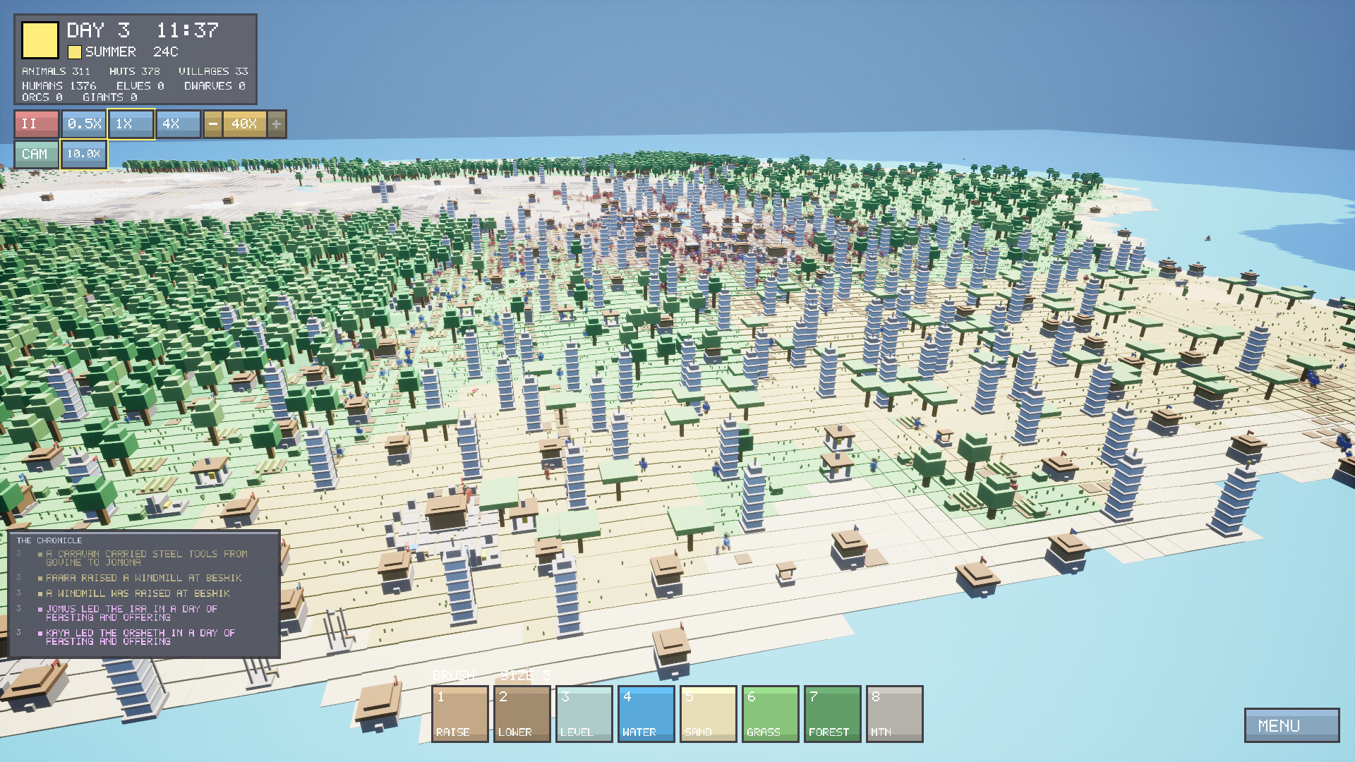 VOXEL ISLE SIMULATOR screenshot 3