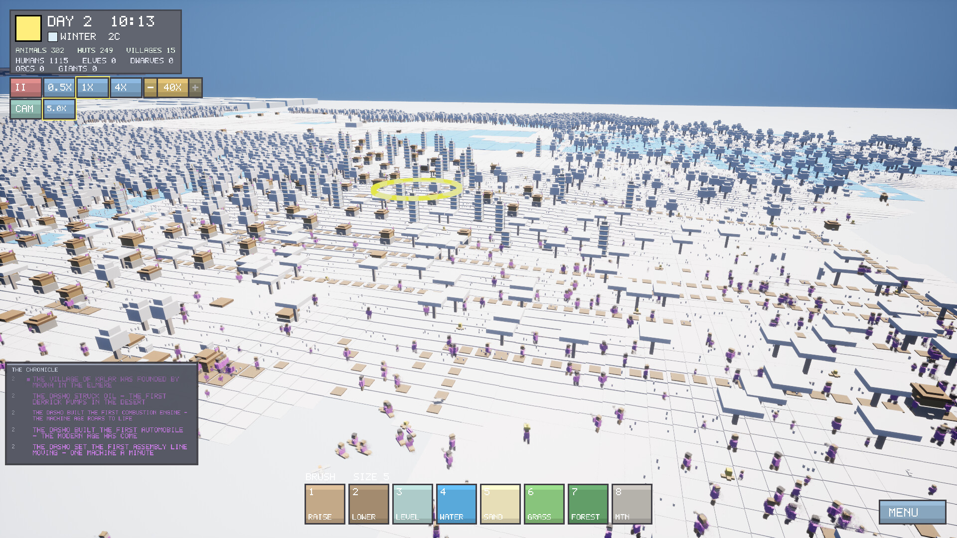 VOXEL ISLE SIMULATOR screenshot 2