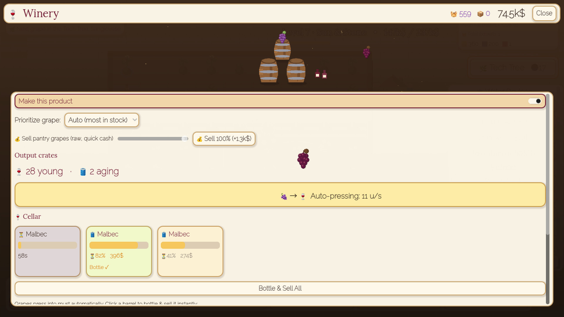 Grape by Grape screenshot 4