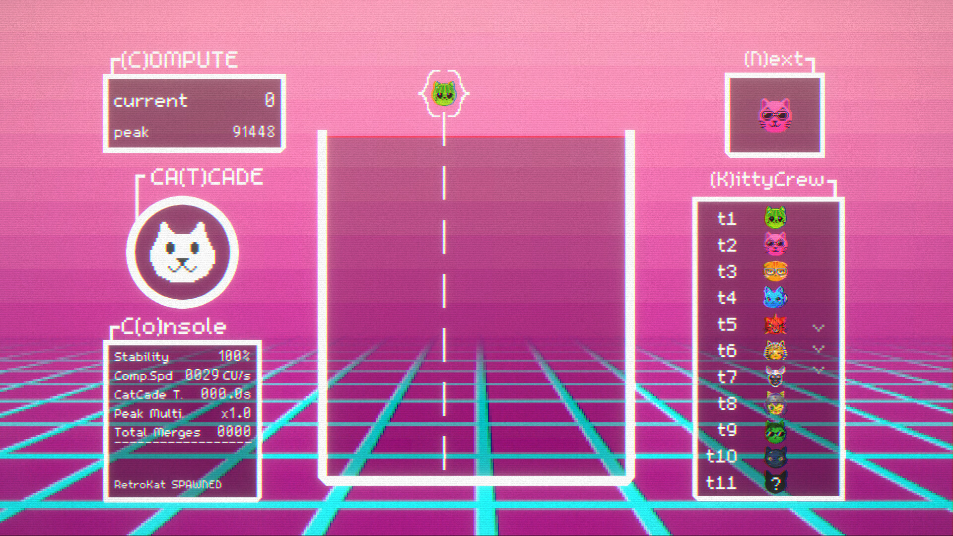 CyberKitty: Neon Merge trailer
