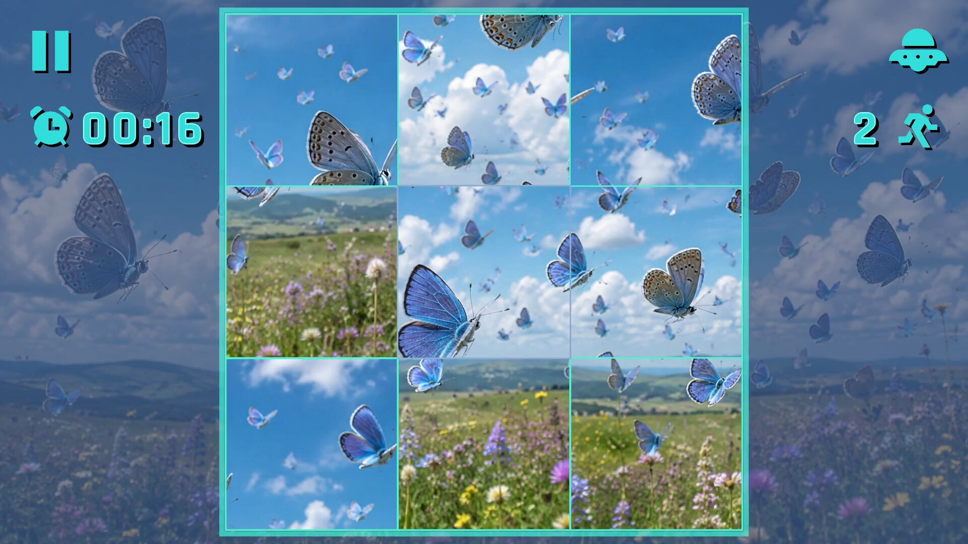 Puzzle Butterflies screenshot 3