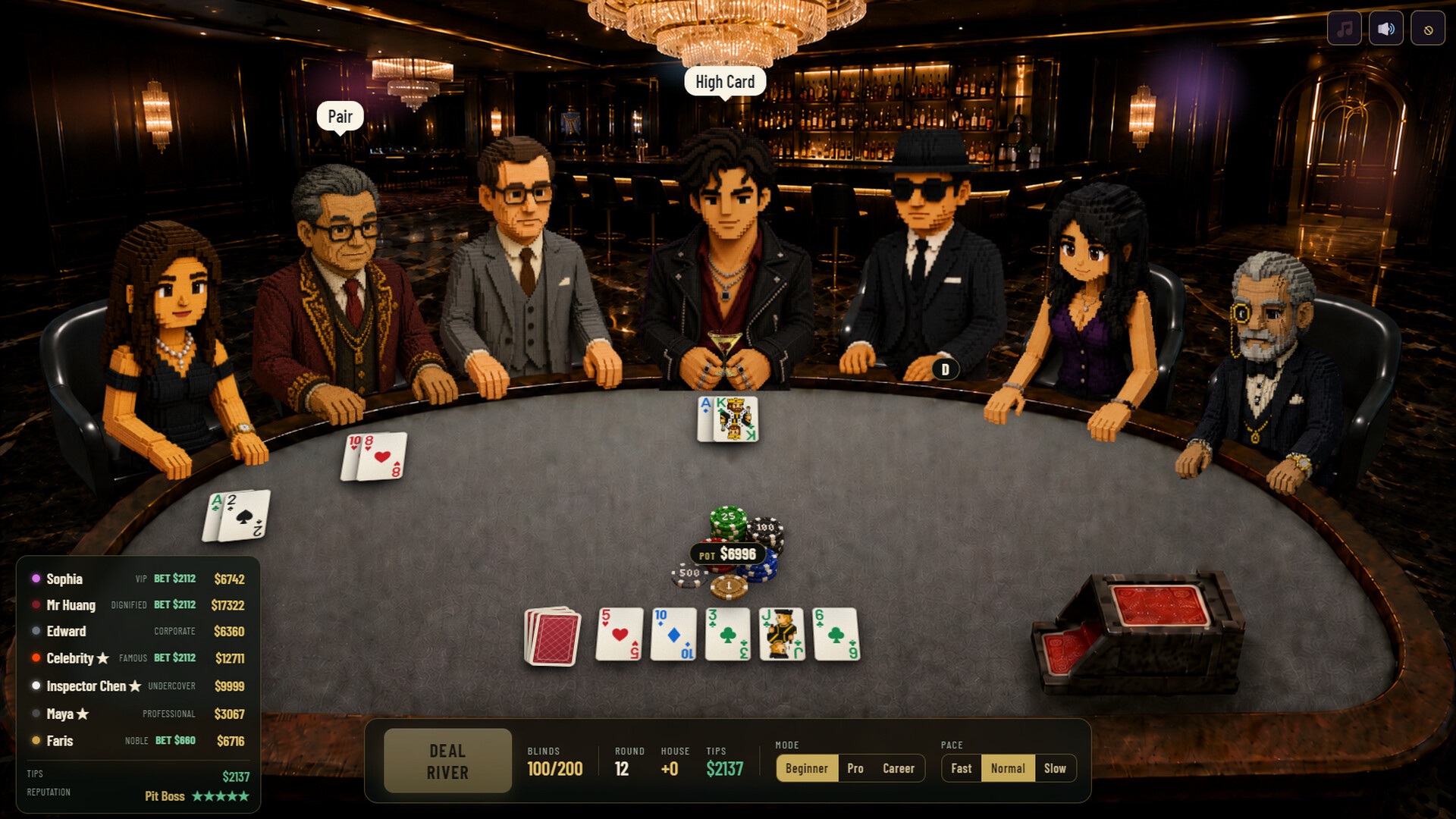 Casino Dealer Simulator screenshot 2