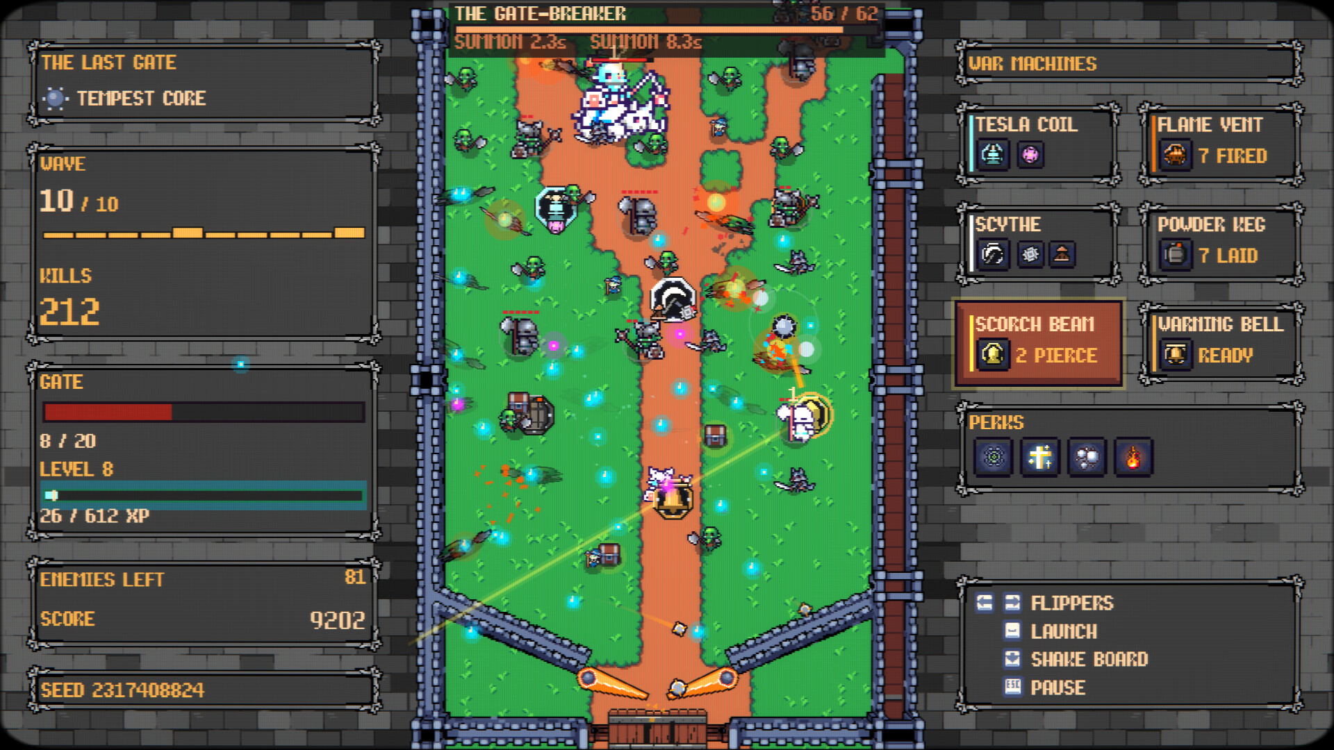 Ballwark: Pinball Siege screenshot 1