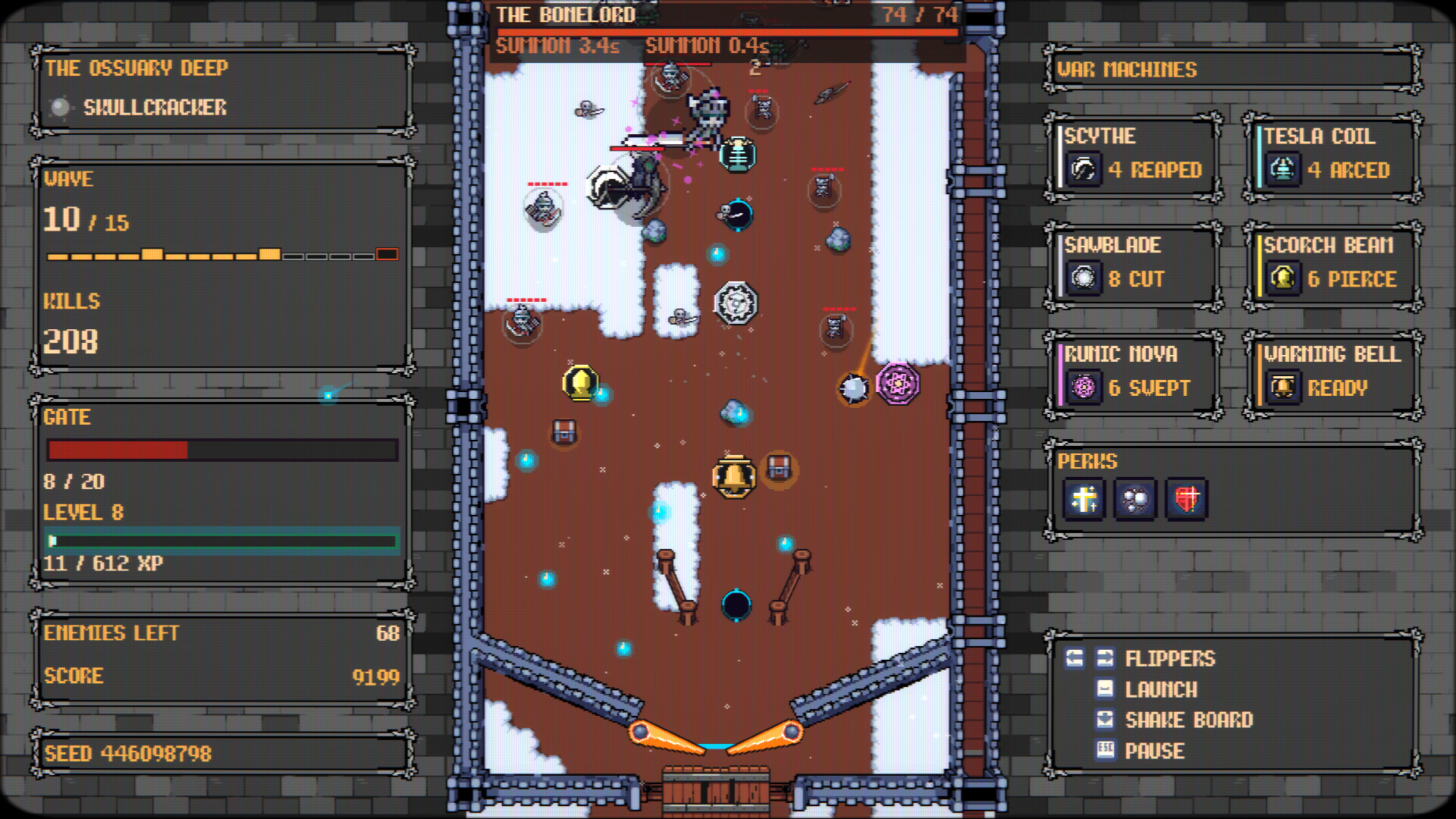 Ballwark: Pinball Siege screenshot 3