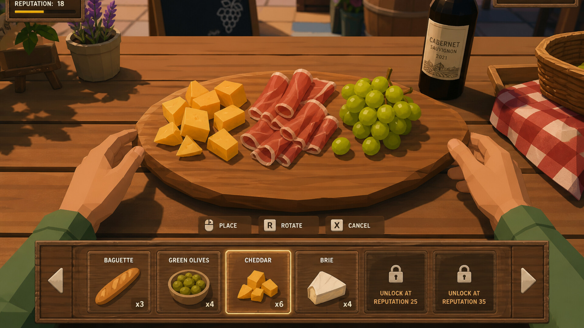 Outdoor Wine Market Simulator screenshot 3