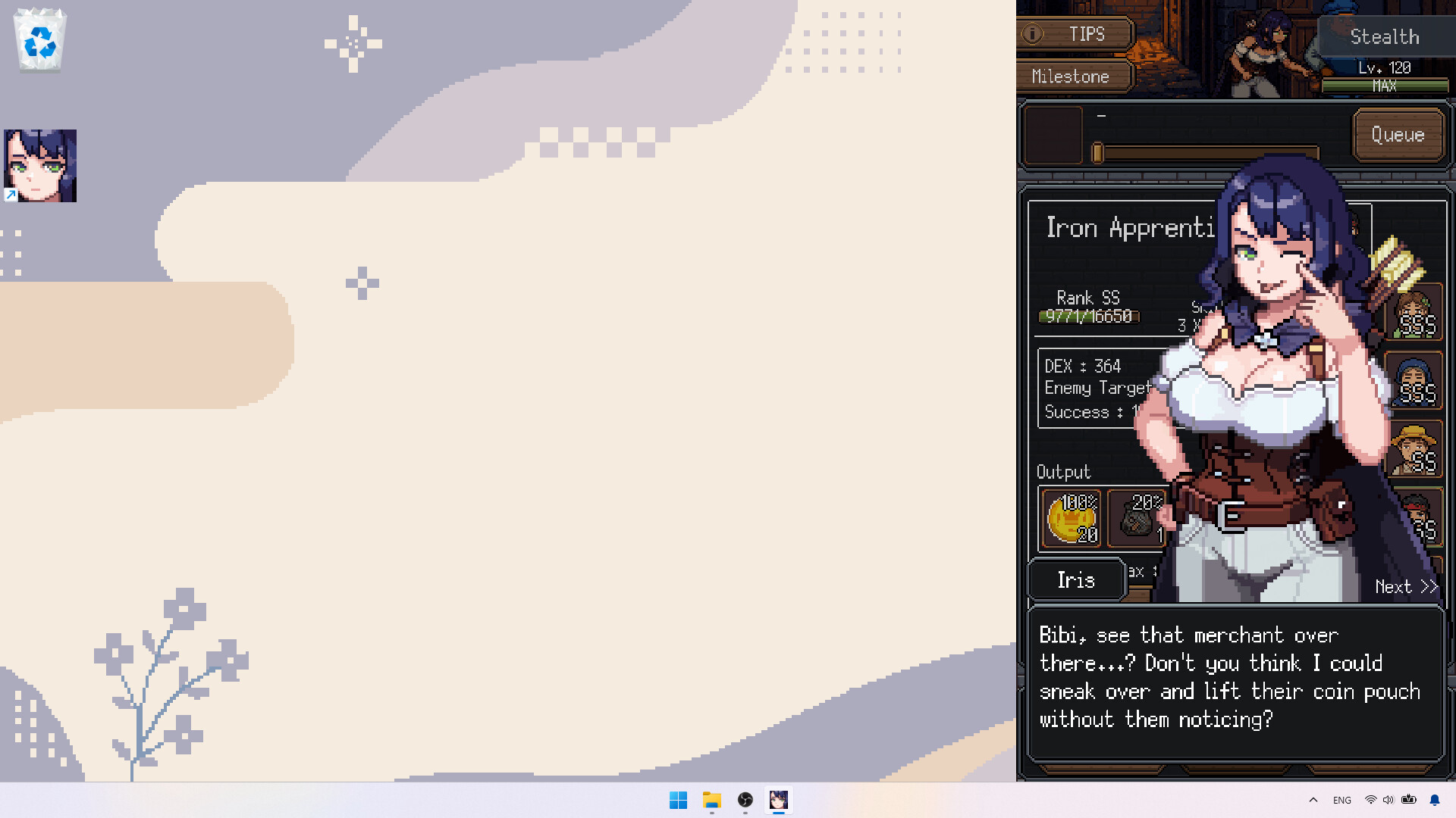 Iris's Idle Log screenshot 3