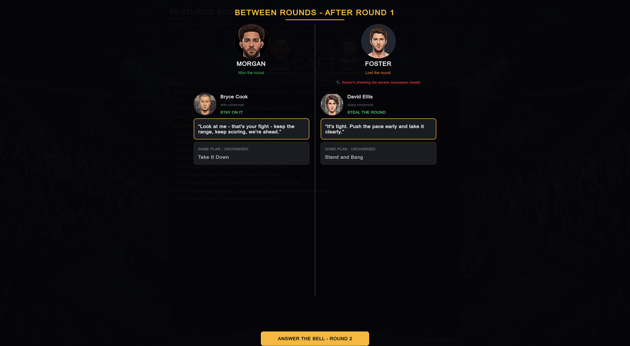 Cage Empire: MMA Manager screenshot 3