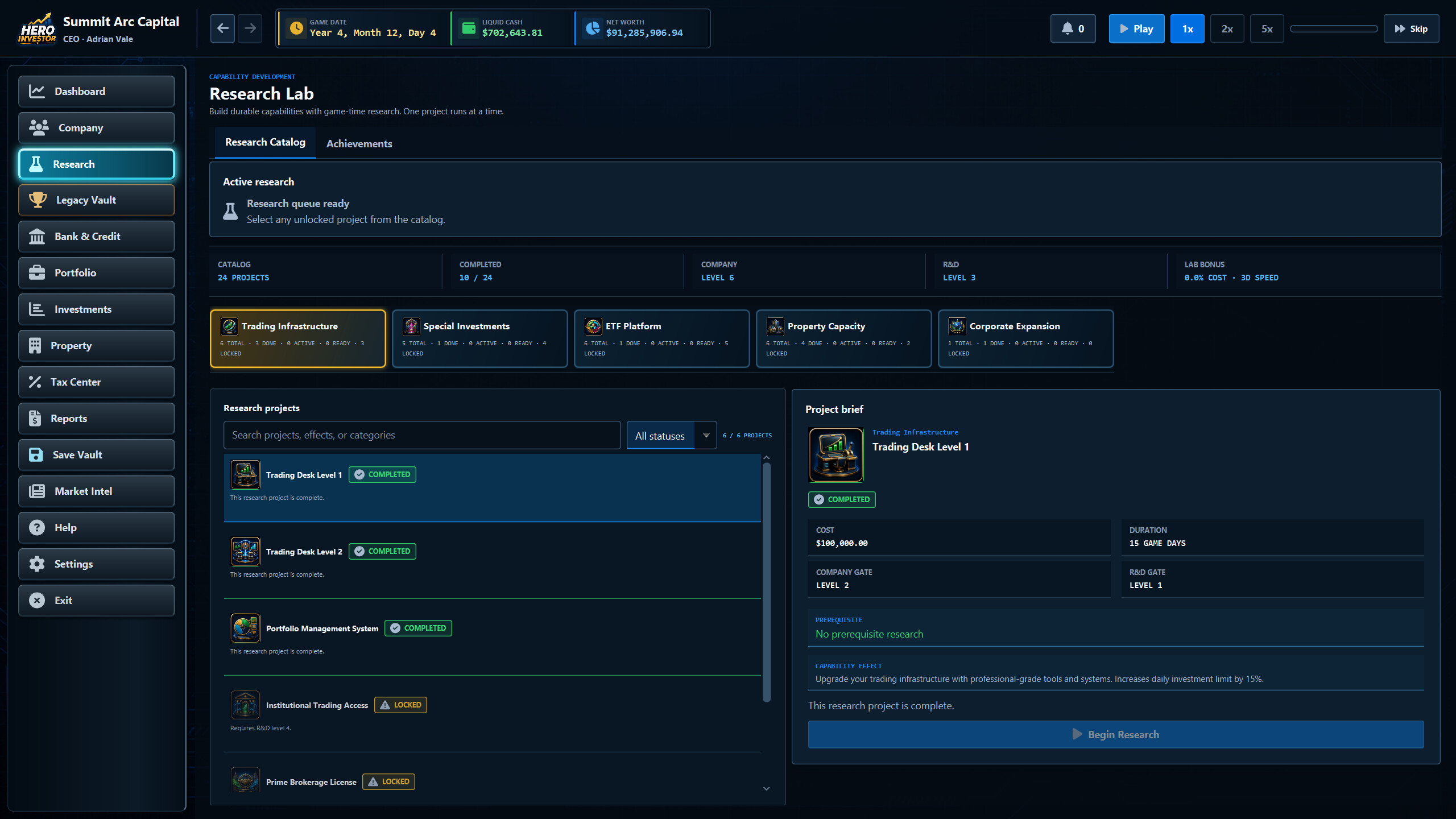 Hero Investor: Business Tycoon screenshot 4