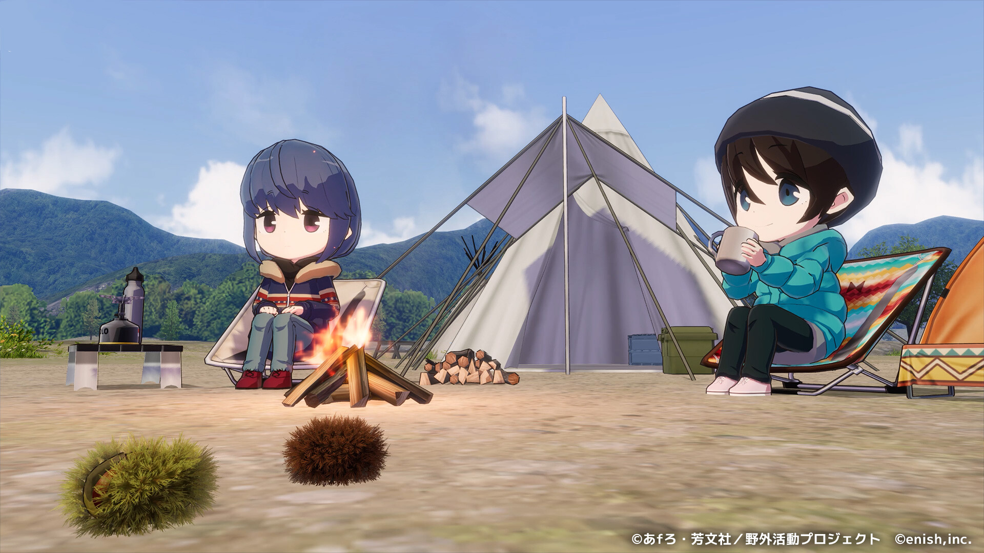 Laid-Back Camp All -in -one!! Chill Time screenshot 3