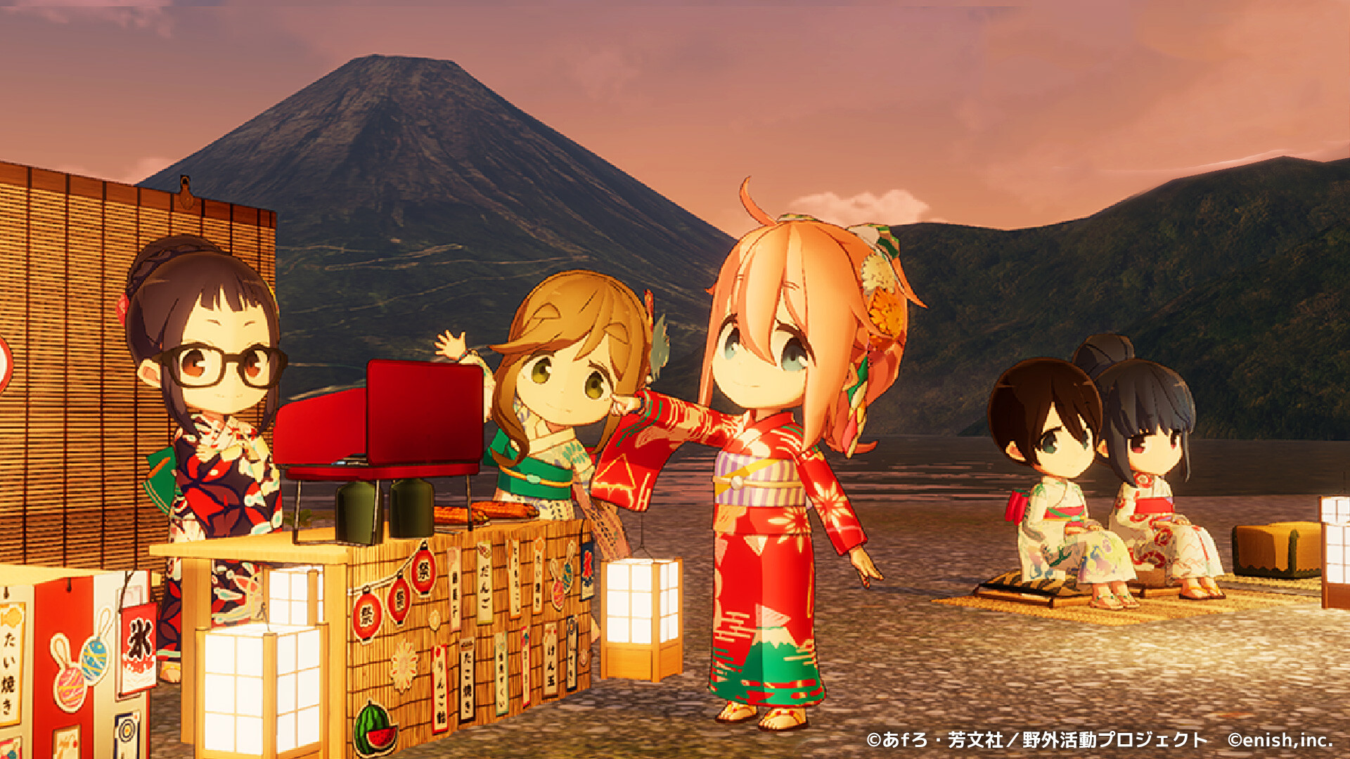 Laid-Back Camp All -in -one!! Chill Time screenshot 5