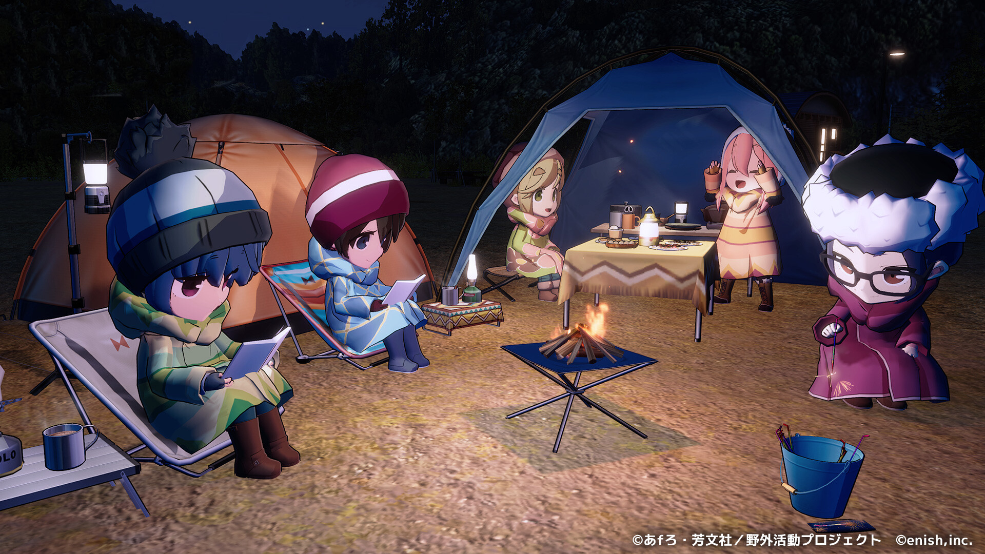 Laid-Back Camp All -in -one!! Chill Time screenshot 4