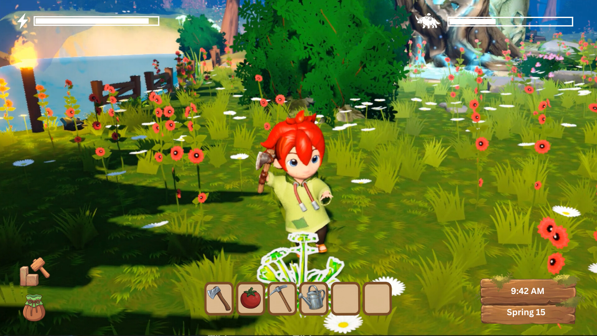 Walking Island trailer
