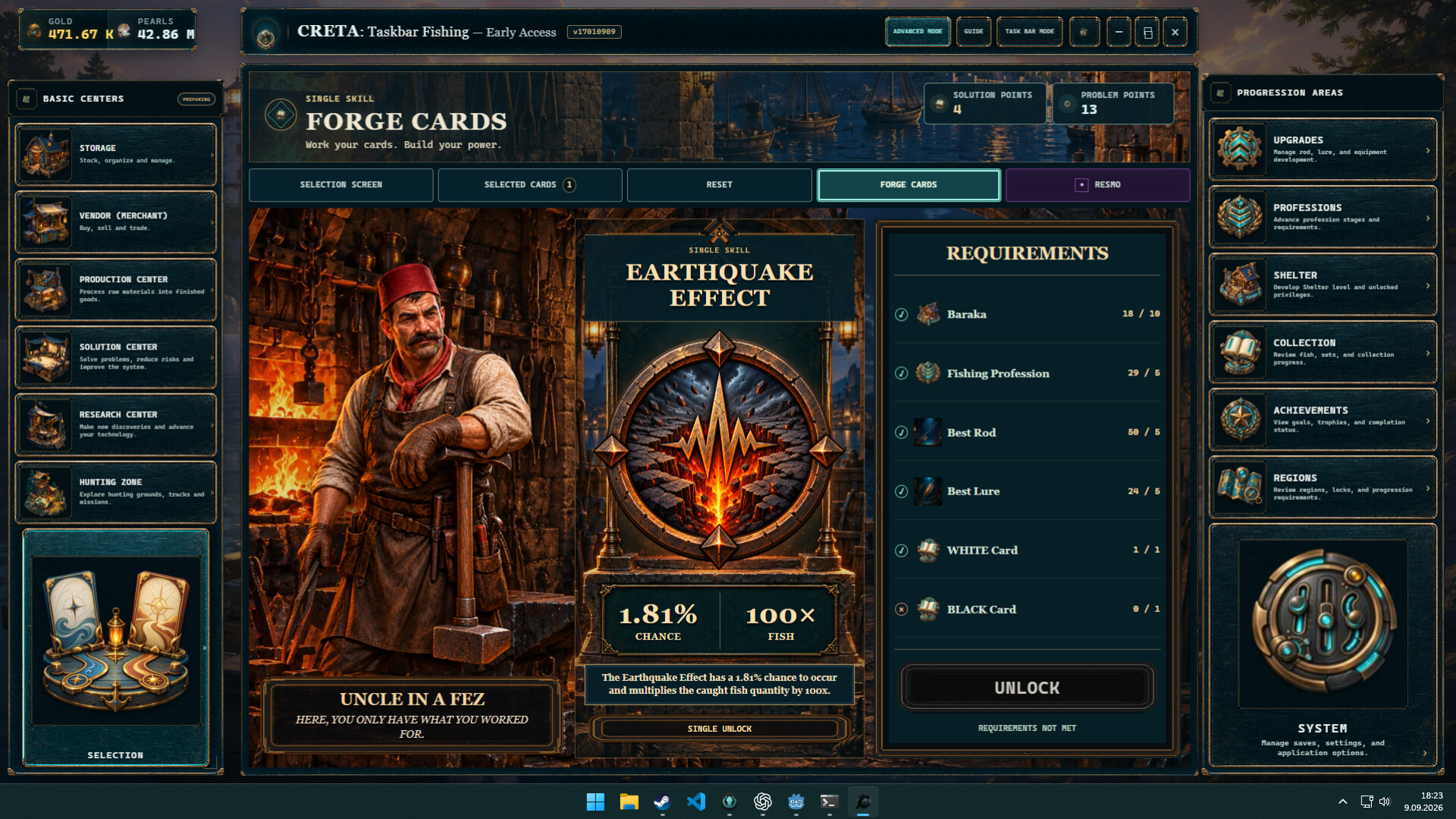 CRETA: Taskbar Fishing screenshot 3