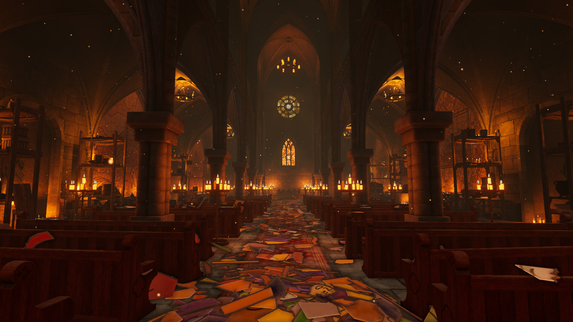 Piece and Quiet: A Stained Glass Restoration screenshot 4