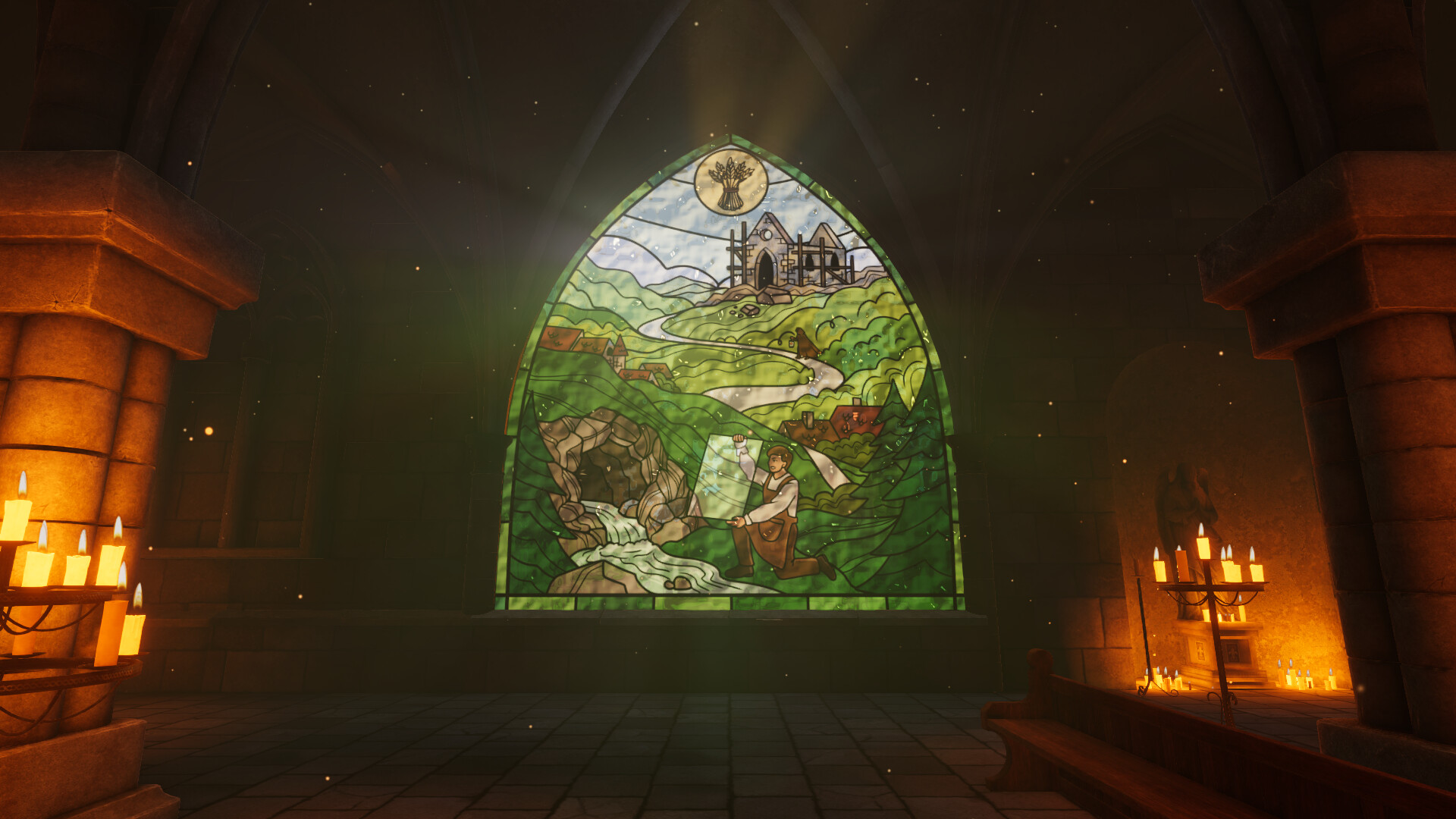 Piece and Quiet: A Stained Glass Restoration screenshot 3