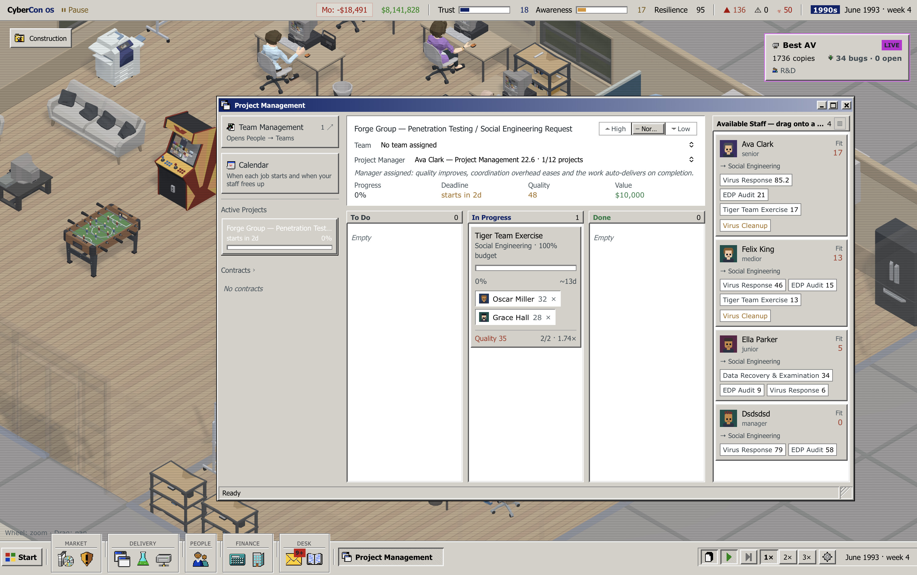 CyberCon: Cybersecurity Tycoon screenshot 5