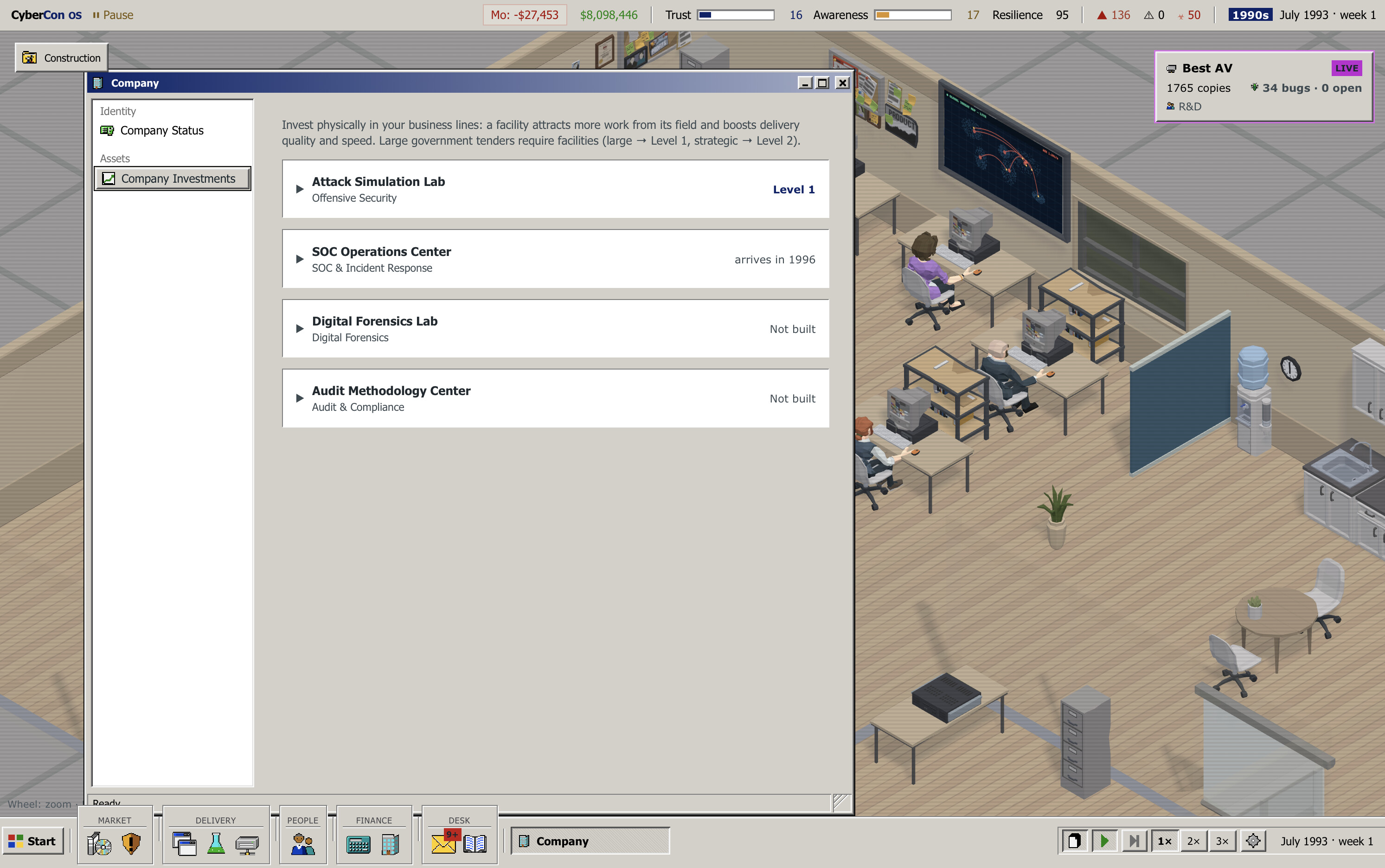 CyberCon: Cybersecurity Tycoon screenshot 4