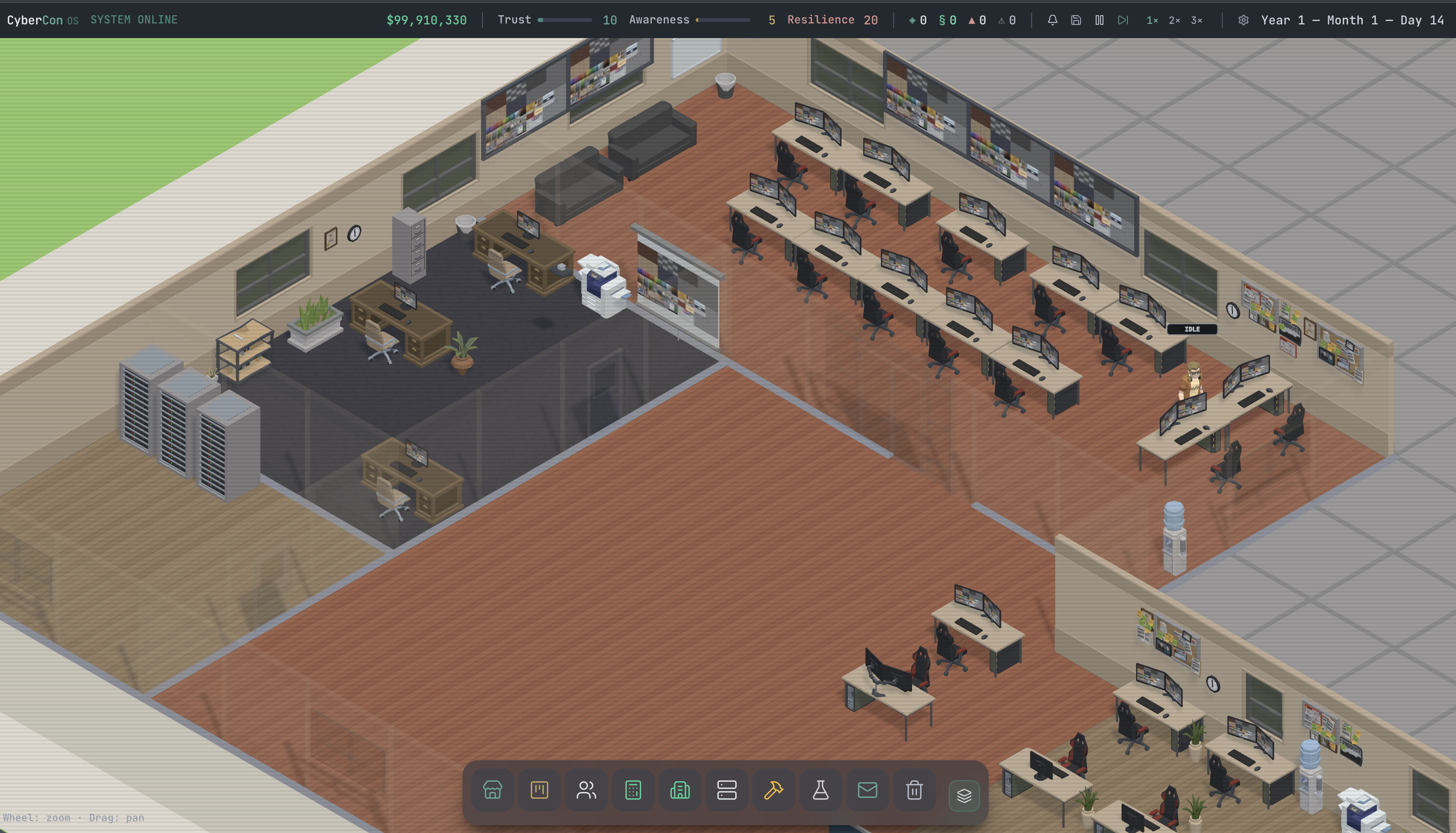 CyberCon: Cybersecurity Tycoon trailer