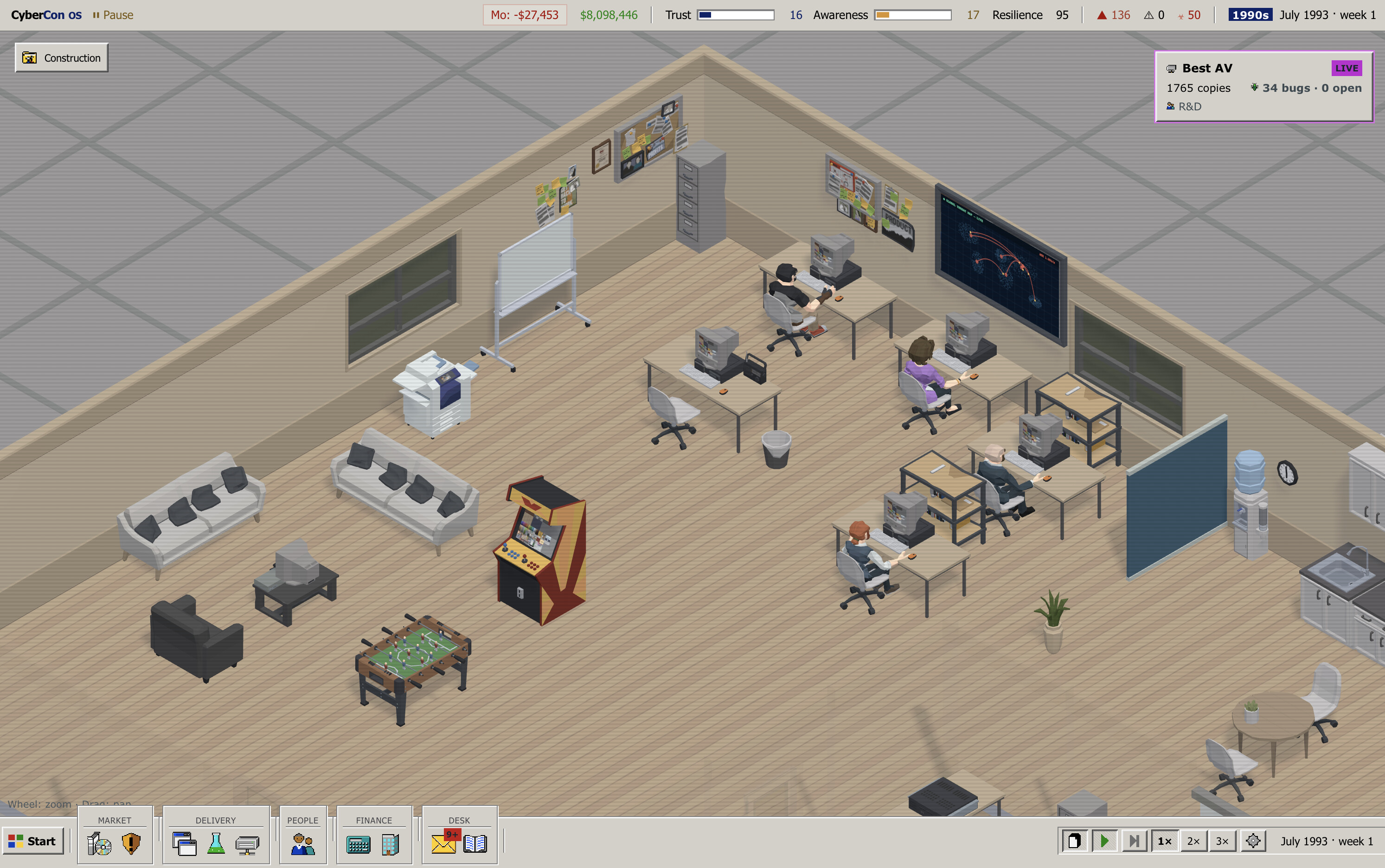 CyberCon: Cybersecurity Tycoon screenshot 2