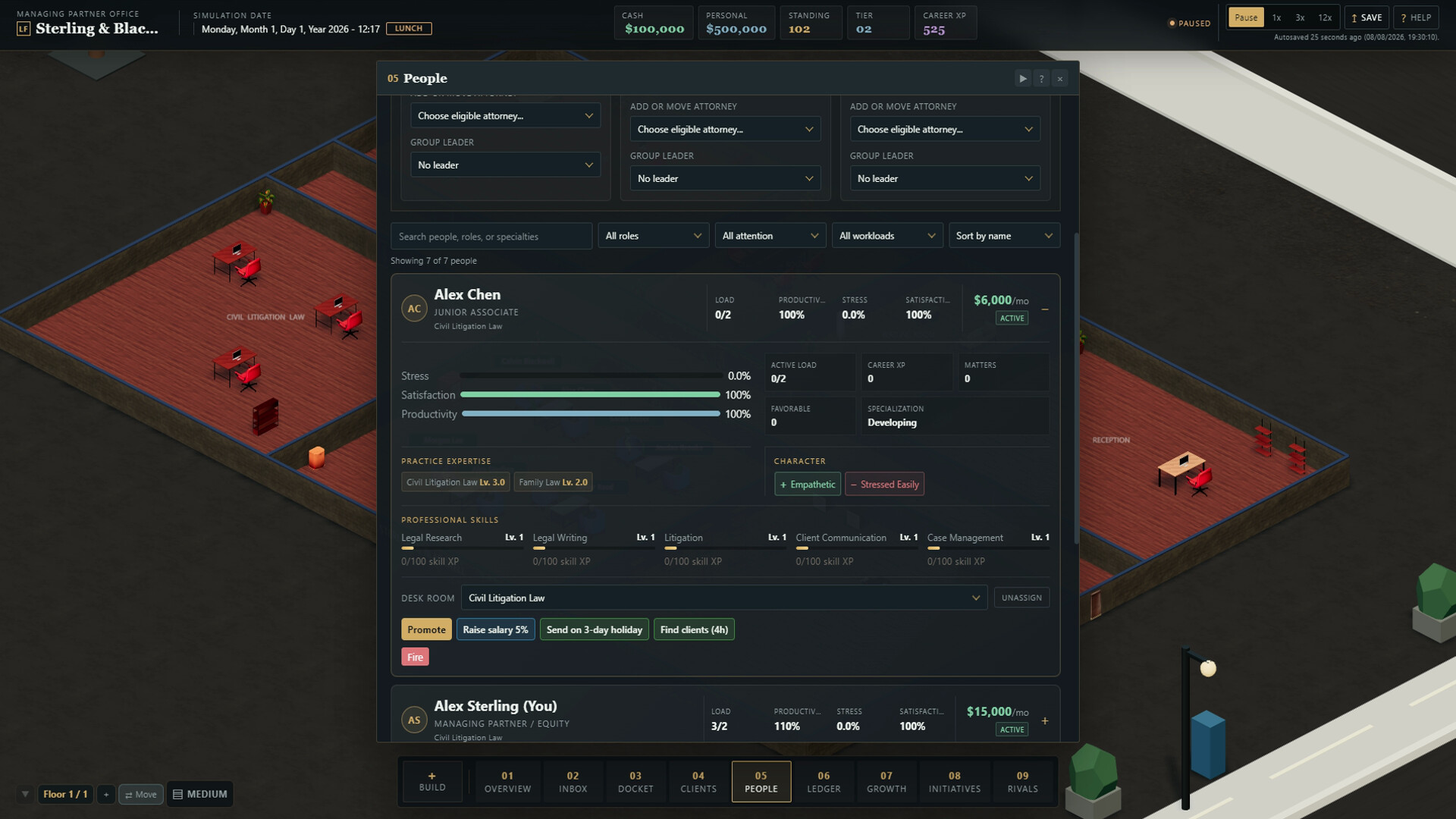 Law Firm Simulator screenshot 3