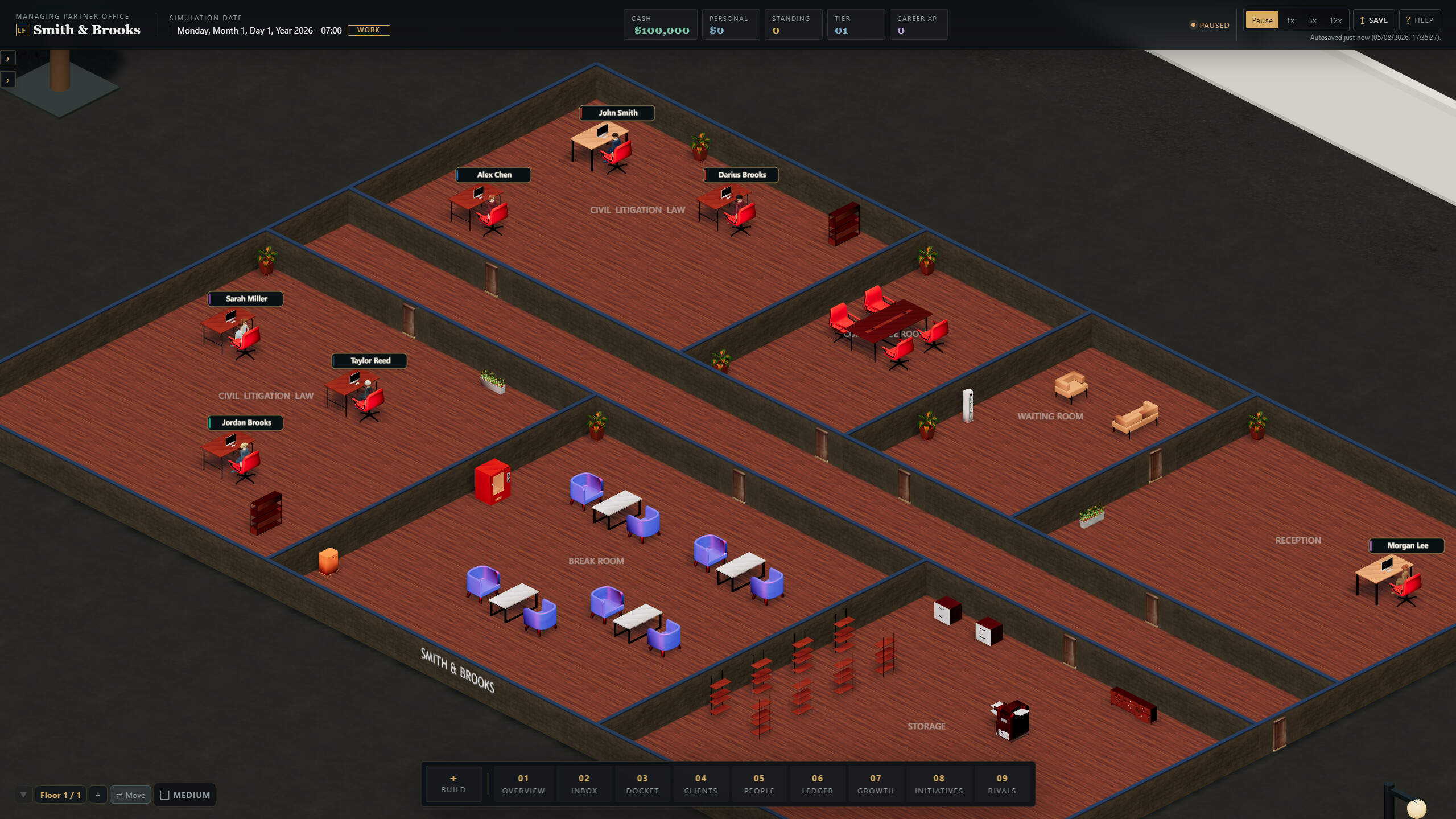 Law Firm Simulator trailer