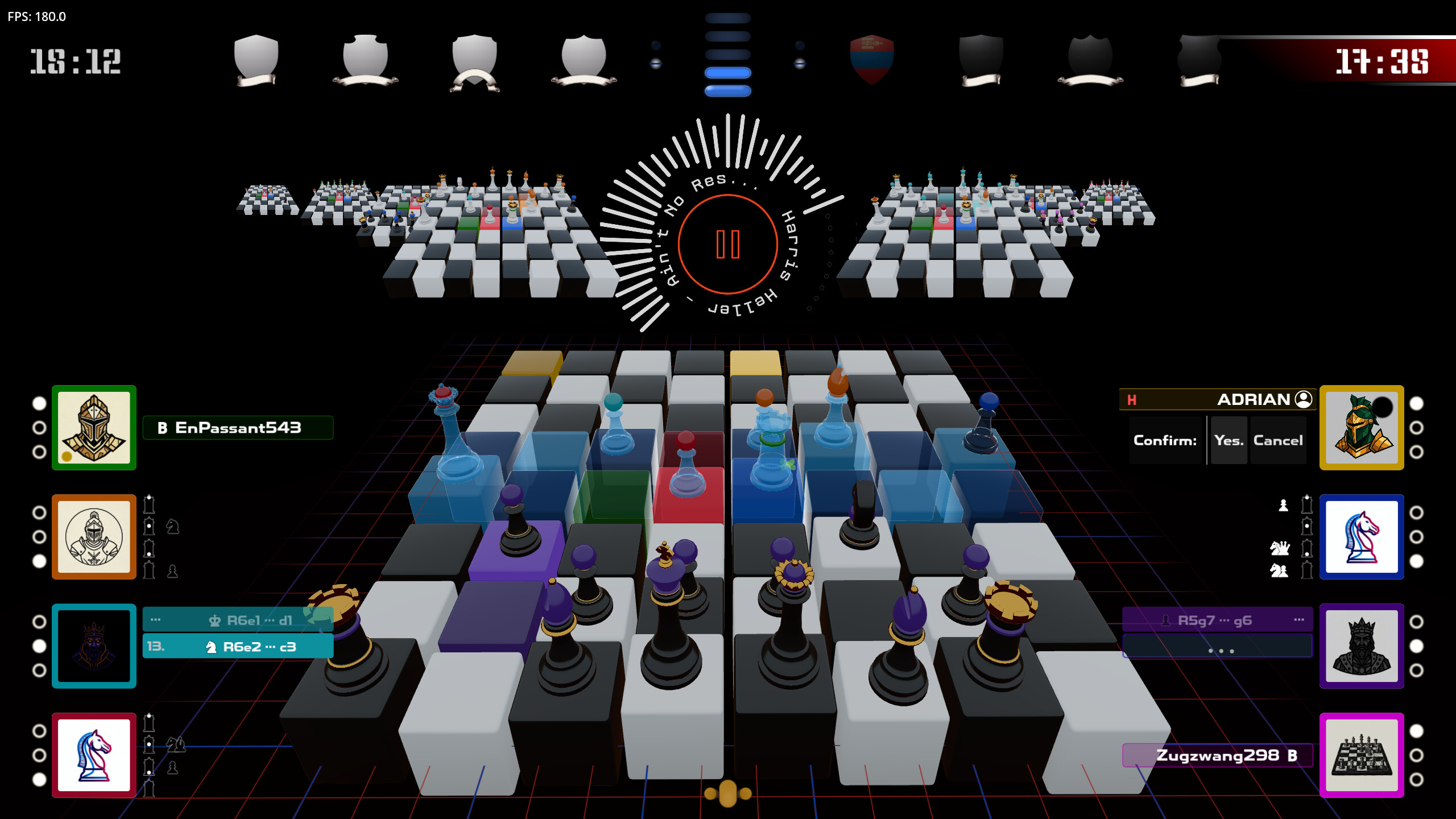 Enkhbayar's Olympiad Chess: Multi-Board Team Matches screenshot 2