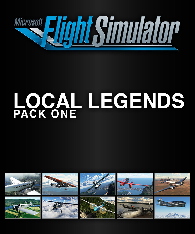 Microsoft Flight Simulator (2020) Local Legends Pack 1