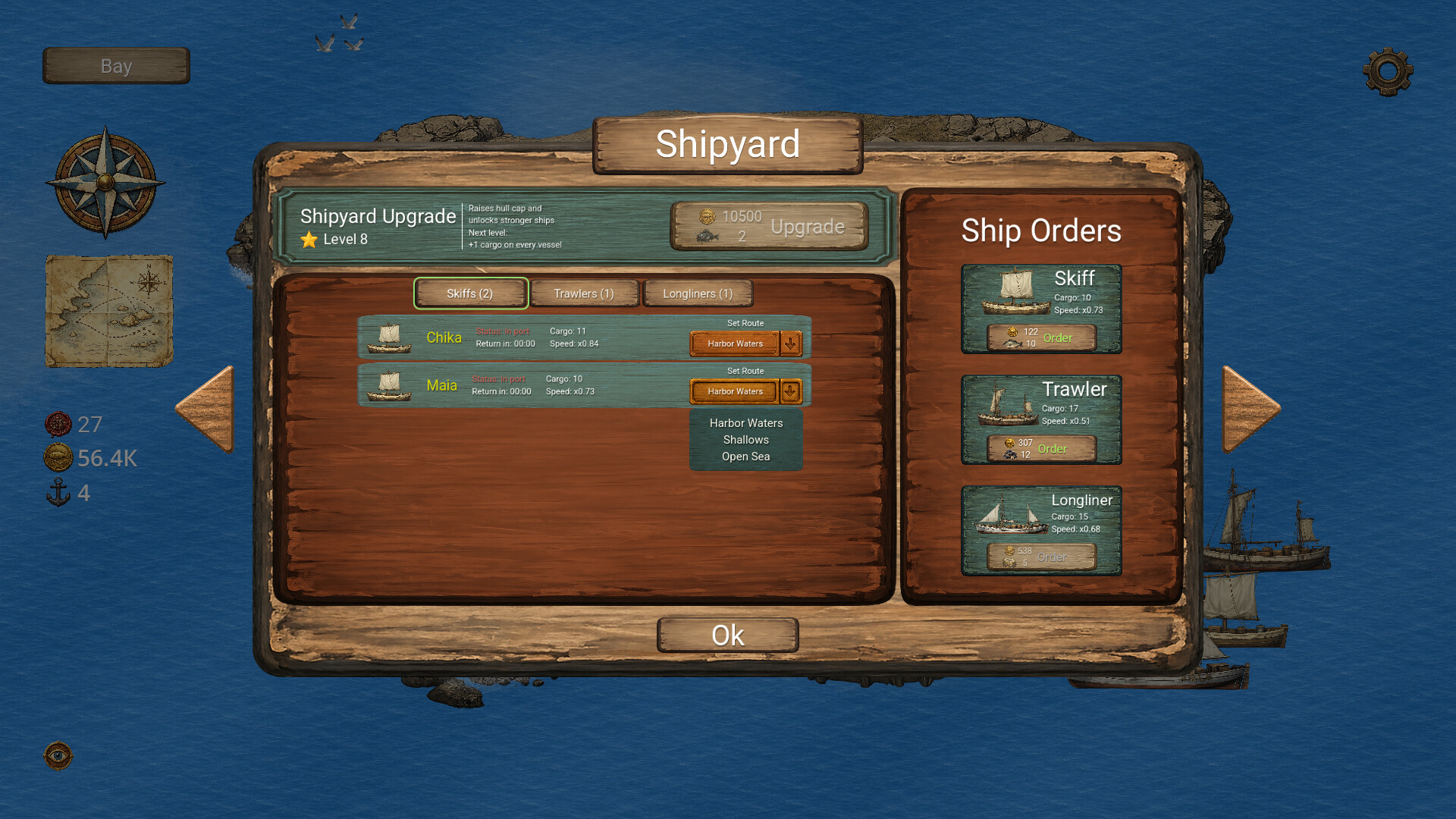Portrise Idle screenshot 2