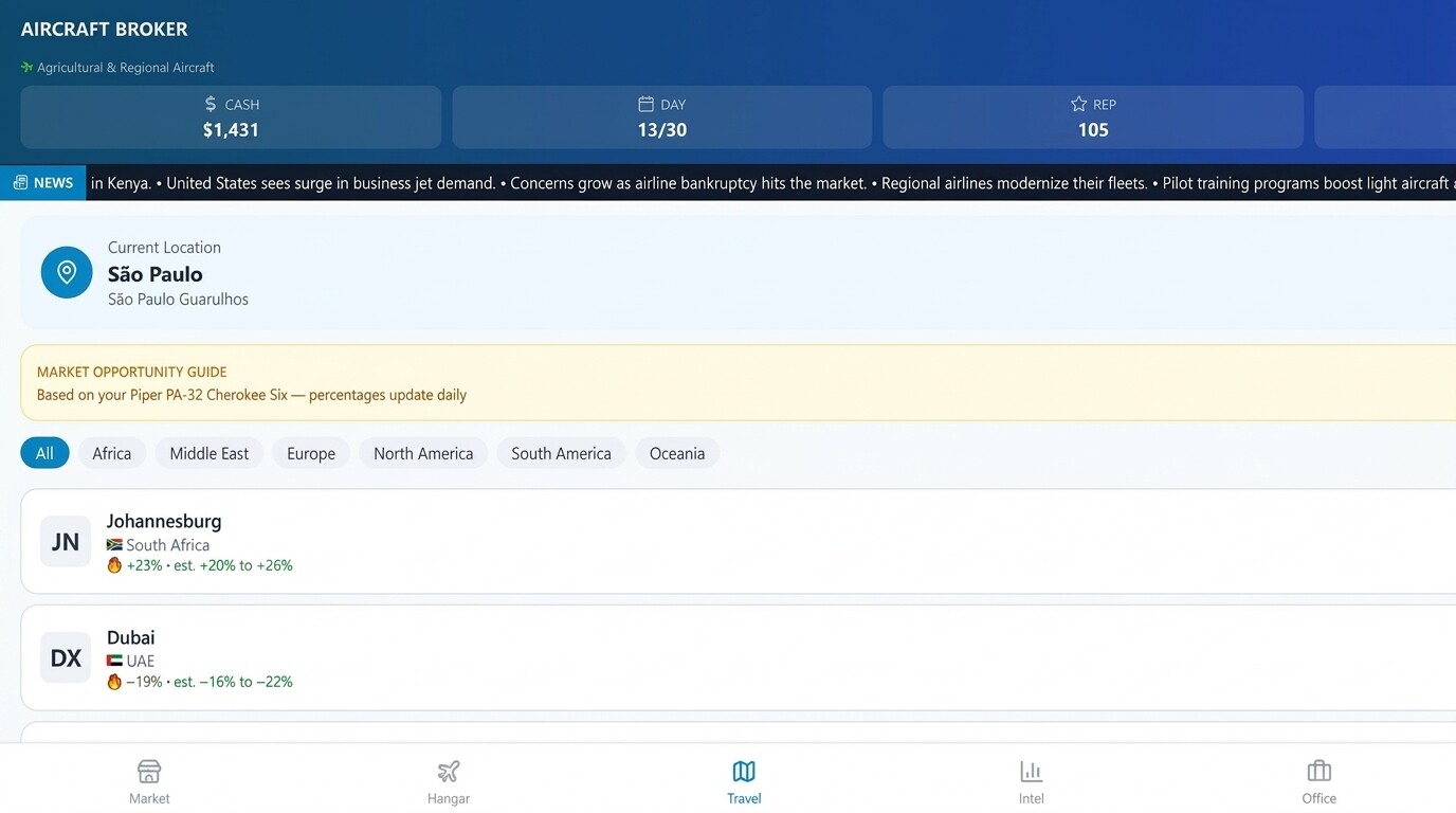 Aircraft Broker screenshot 2