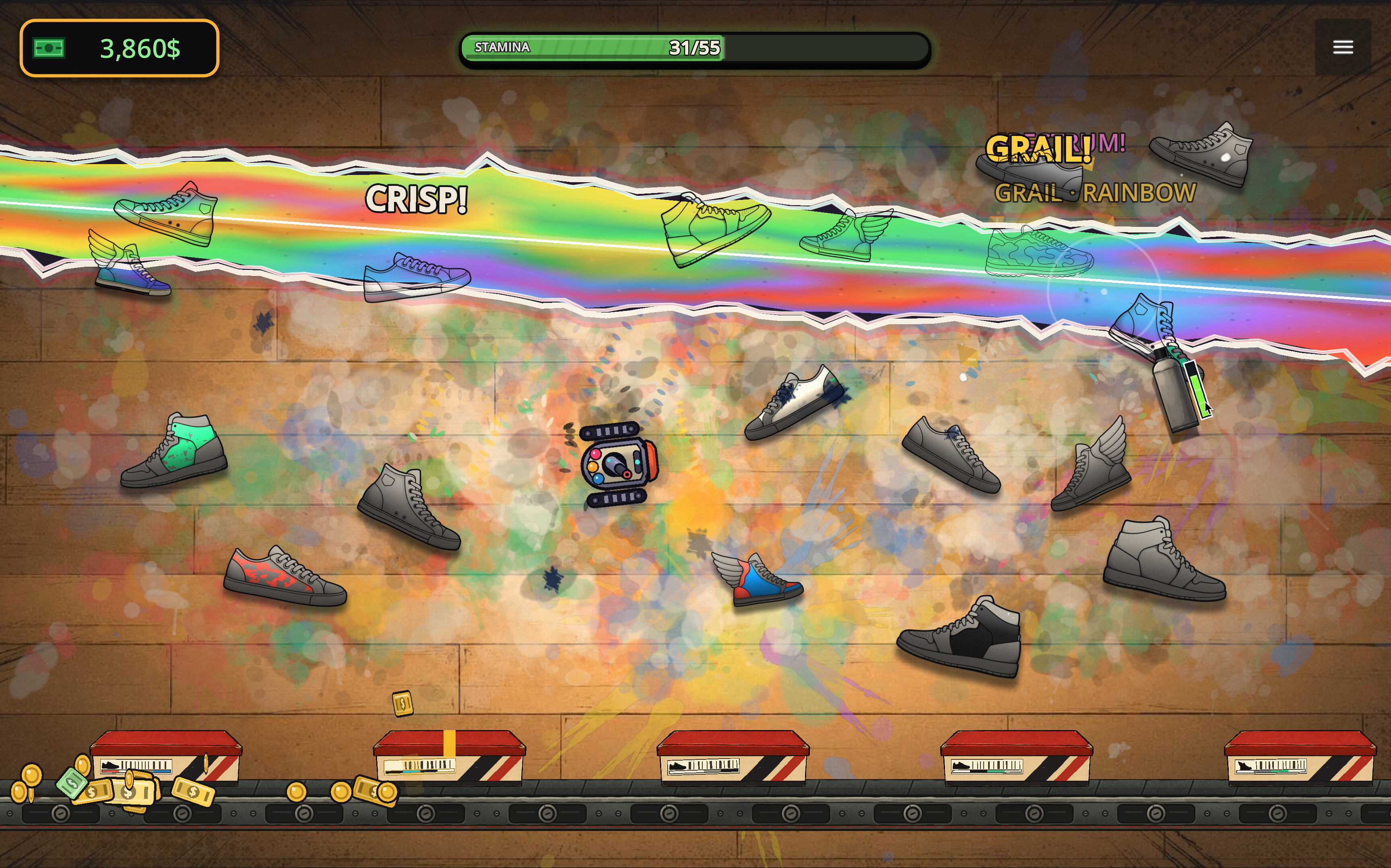 Spray to Grail screenshot 5