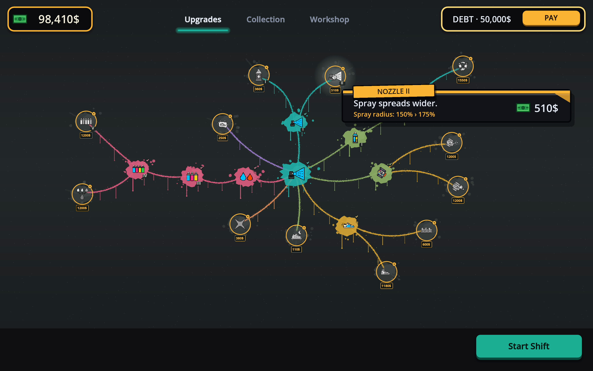 Spray to Grail screenshot 2