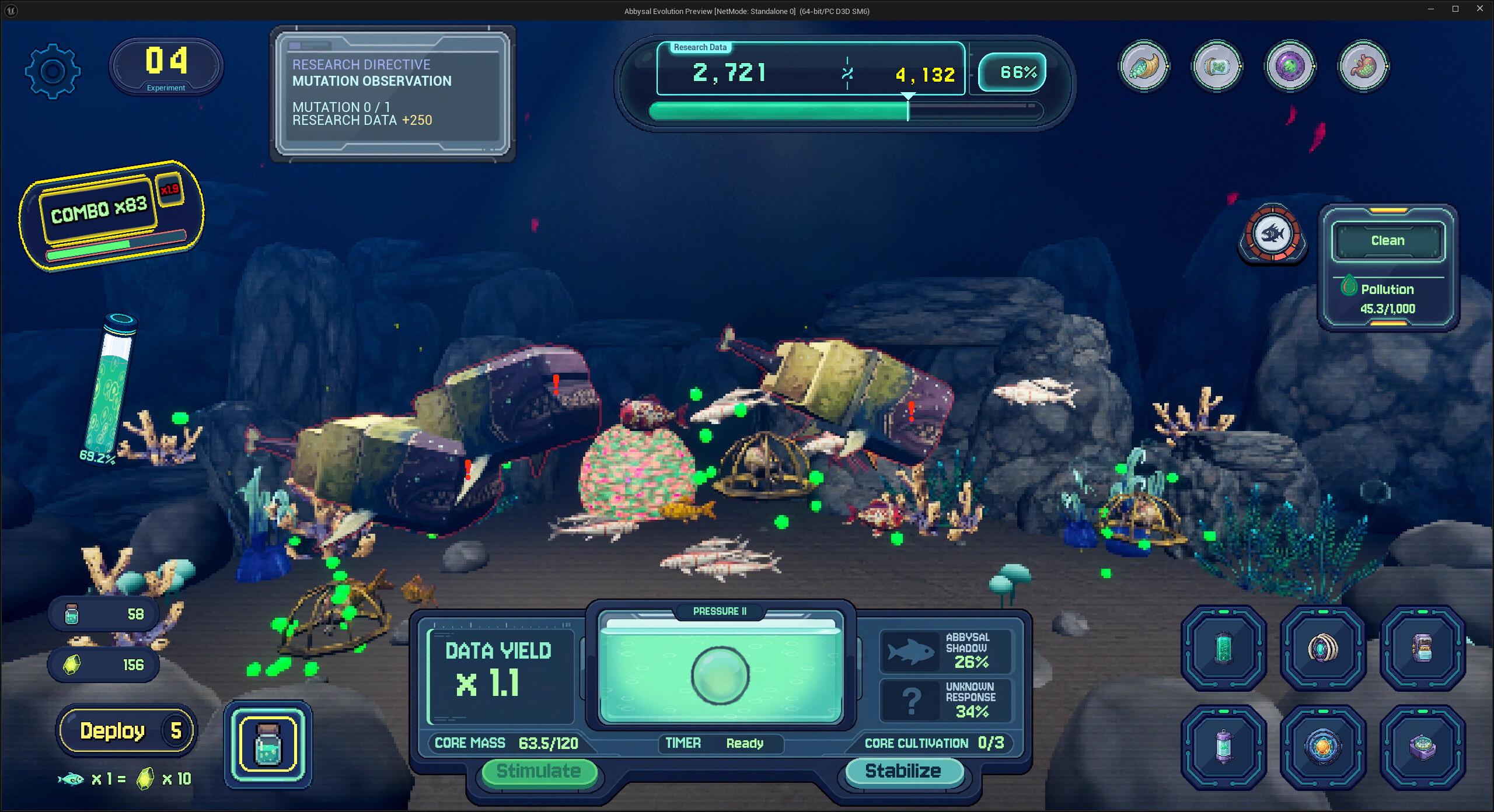 Abyssal Evolution screenshot 2