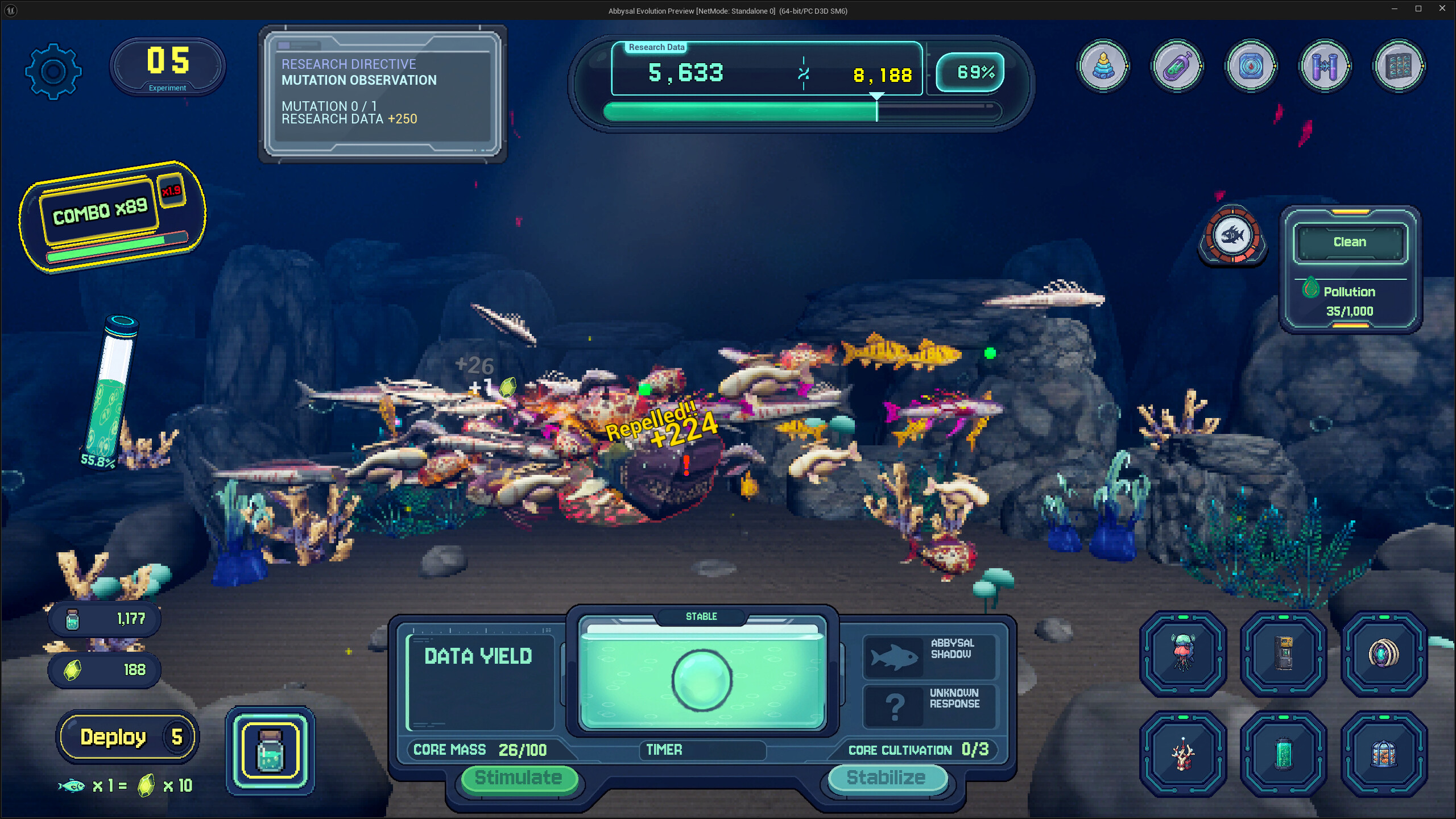 Abyssal Evolution screenshot 1