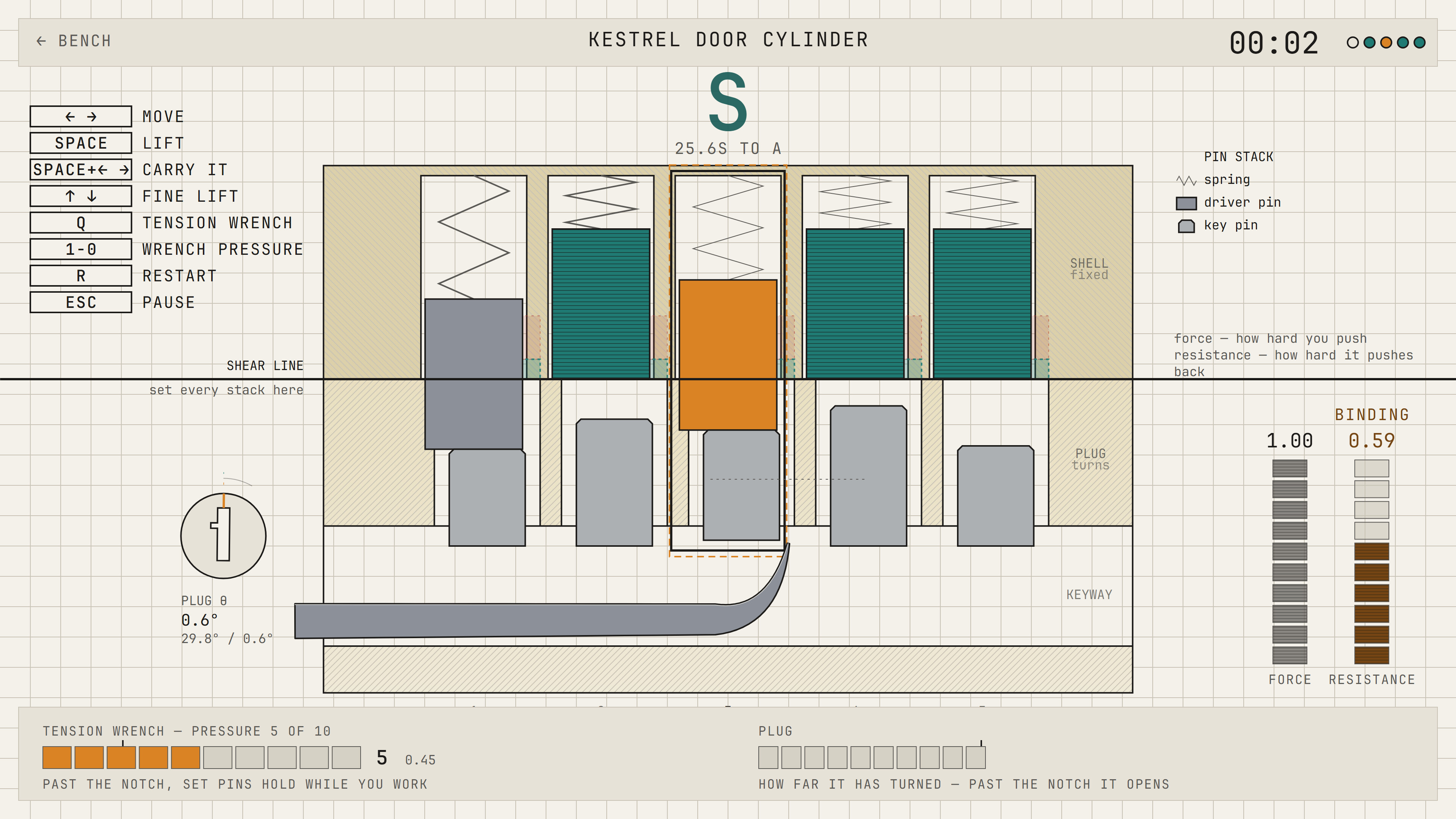 Shear line screenshot 2