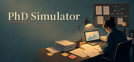 Cover art from PhD Simulator