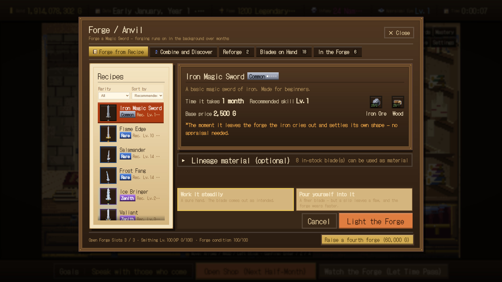 Eternal Swordsmith screenshot 4