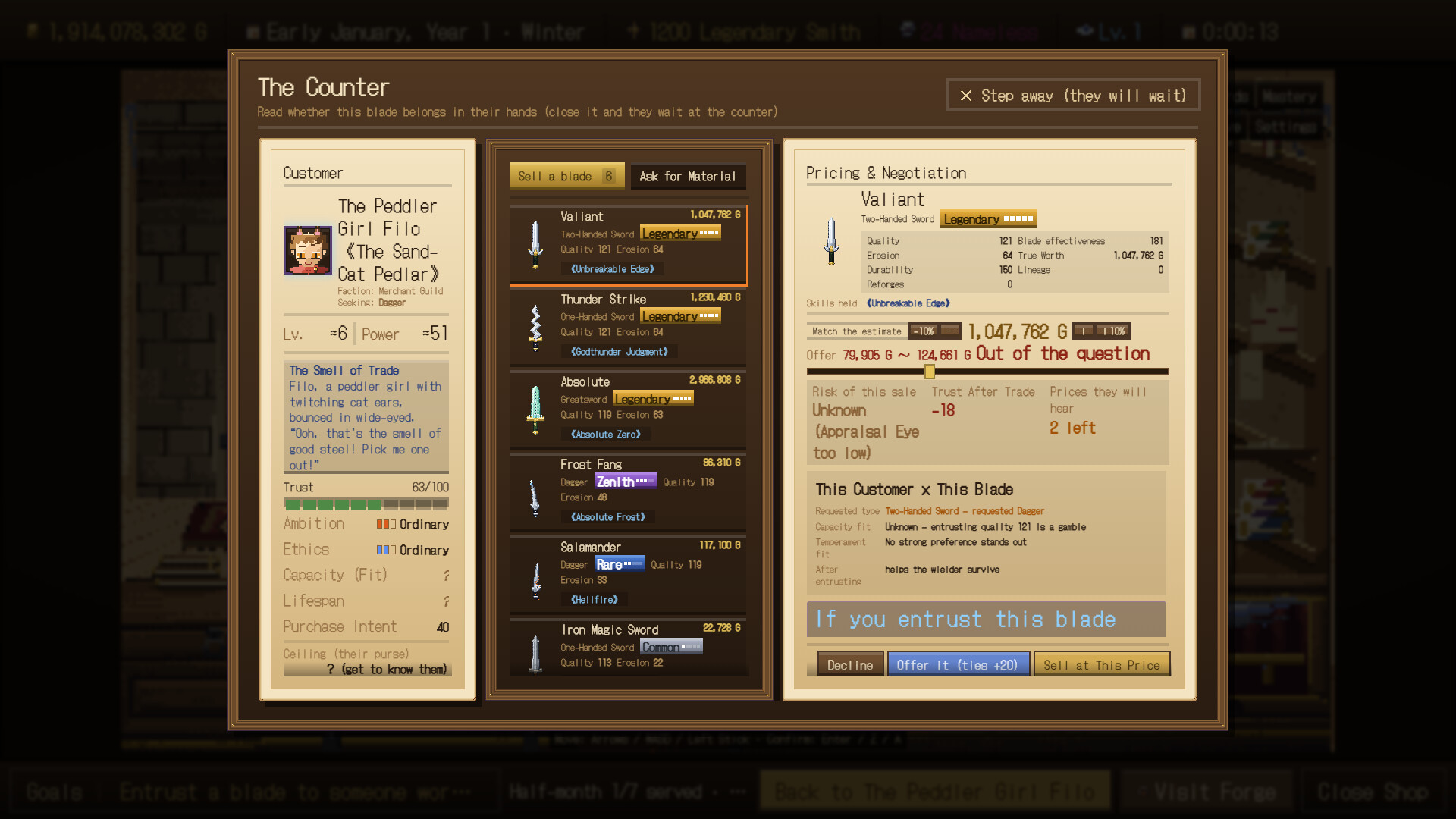 Eternal Swordsmith screenshot 3