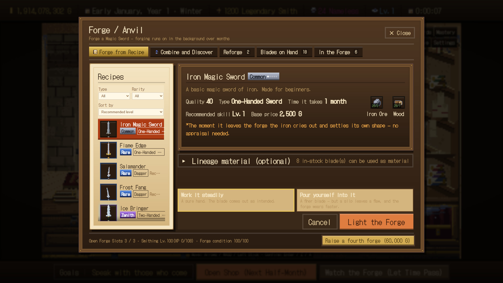 Eternal Swordsmith screenshot 4