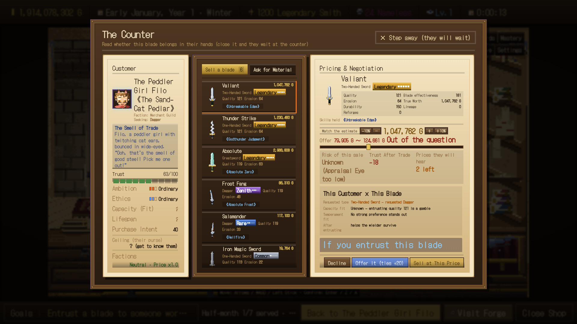 Eternal Swordsmith screenshot 3