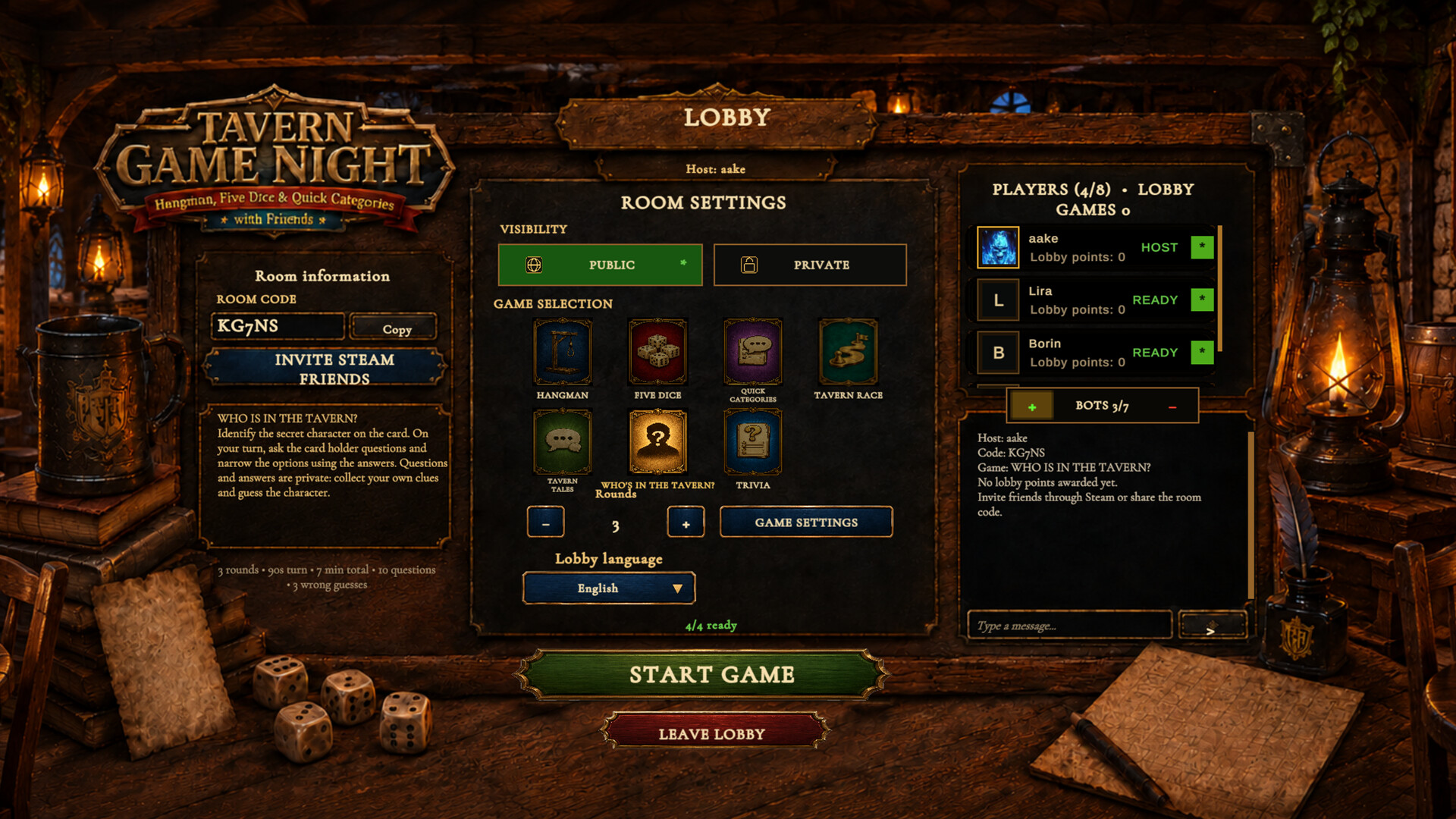 Tavern Game Night screenshot 1