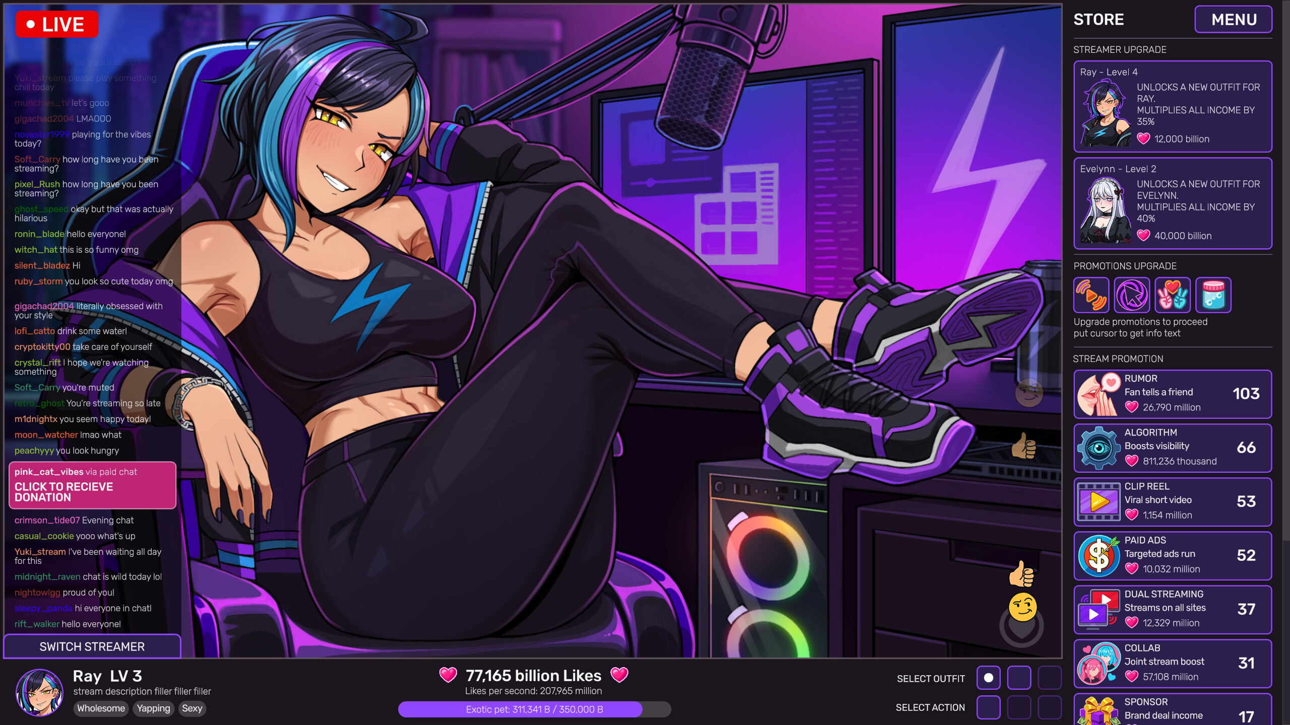 Your Horny Streamer screenshot 2