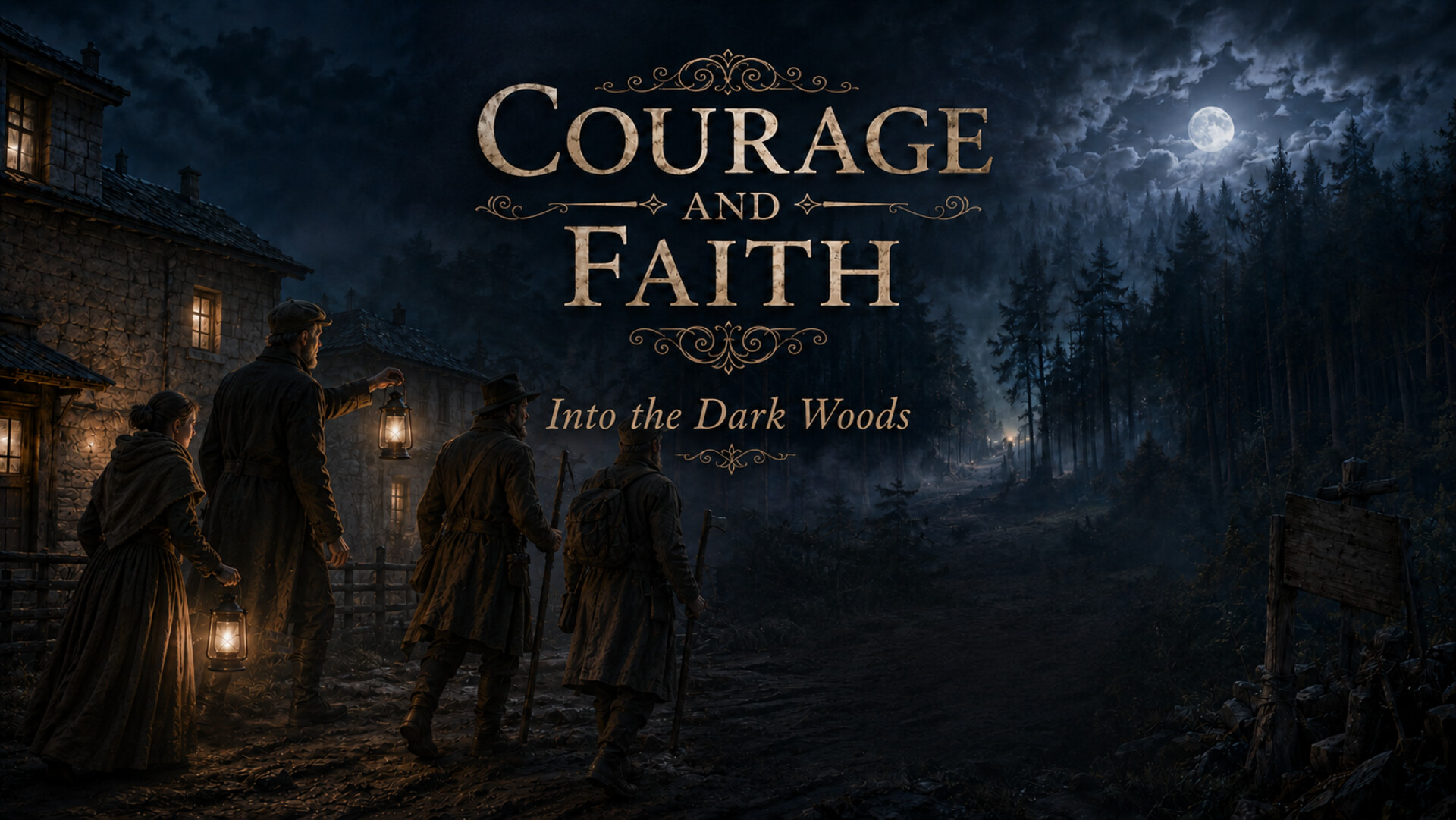 Courage and Faith: Into the Dark Woods trailer