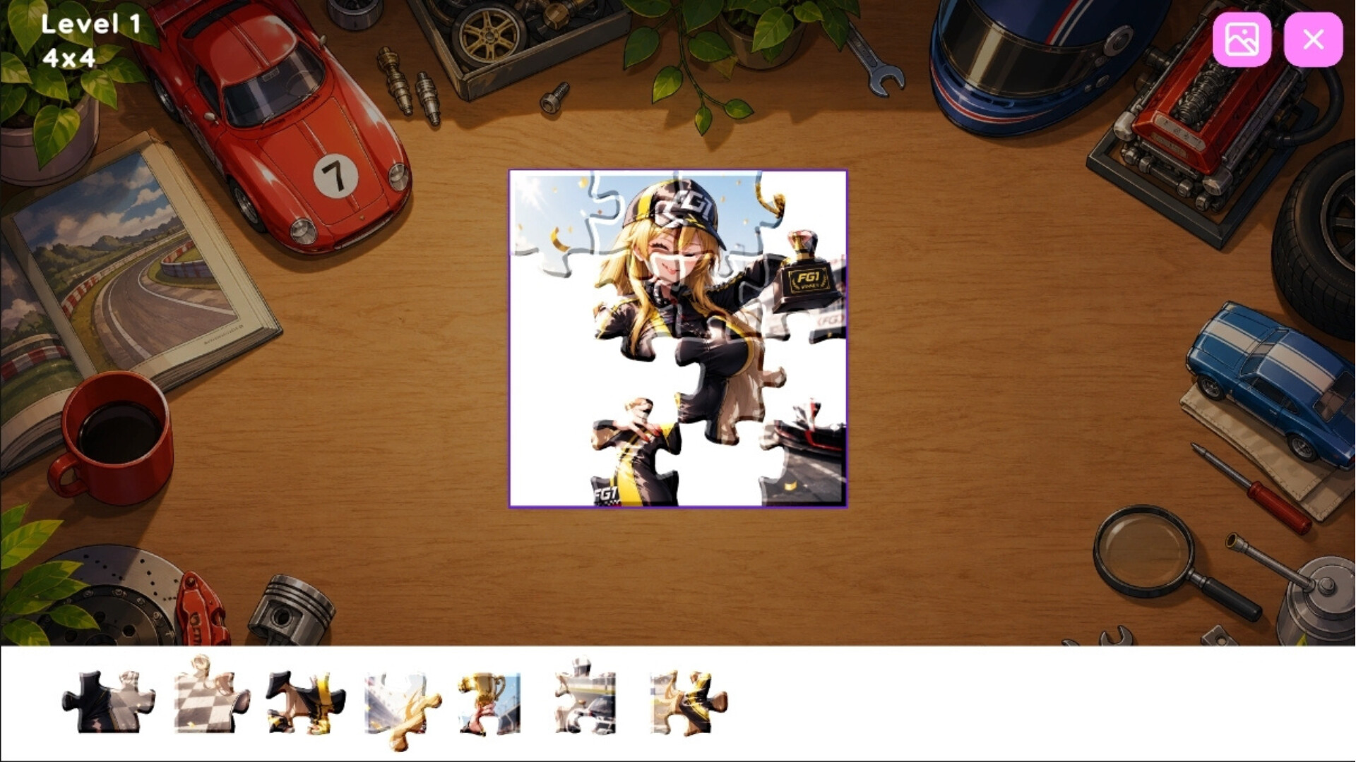 Hentai Puzzle: Rika screenshot 2