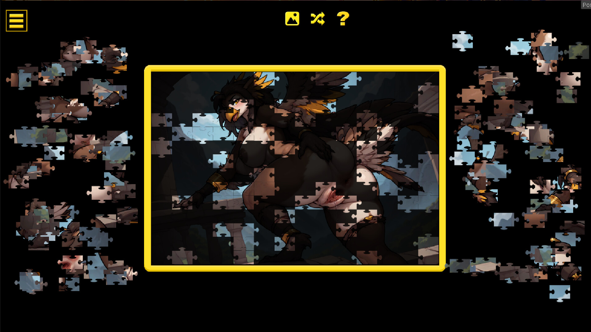Furry Fable - Hentai Jigsaw screenshot 2