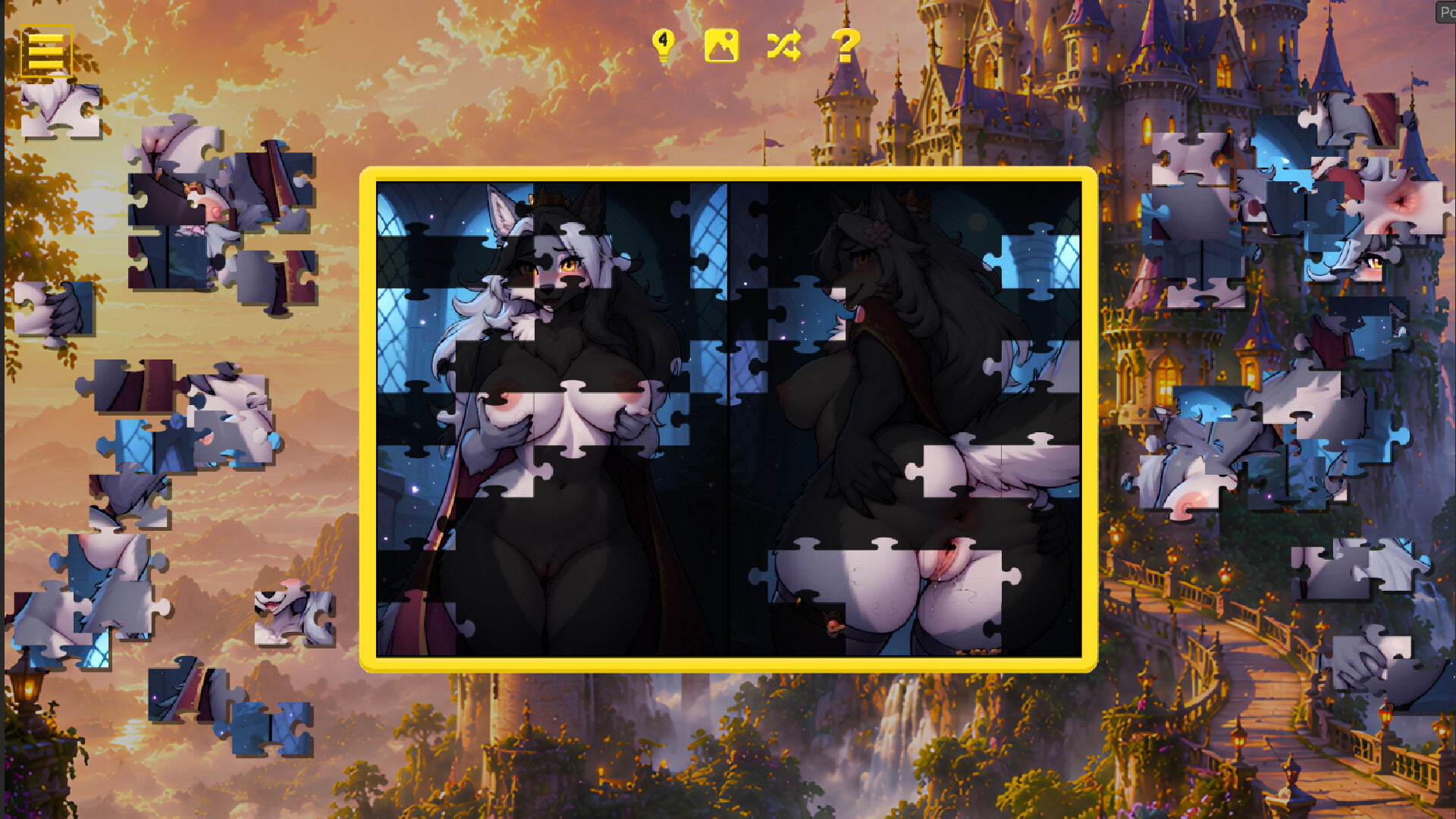 Furry Fable - Hentai Jigsaw screenshot 1