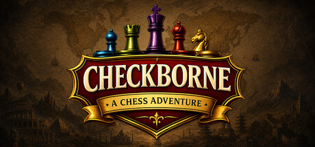 Cover art from CHECKBORNE - A CHESS ADVENTURE