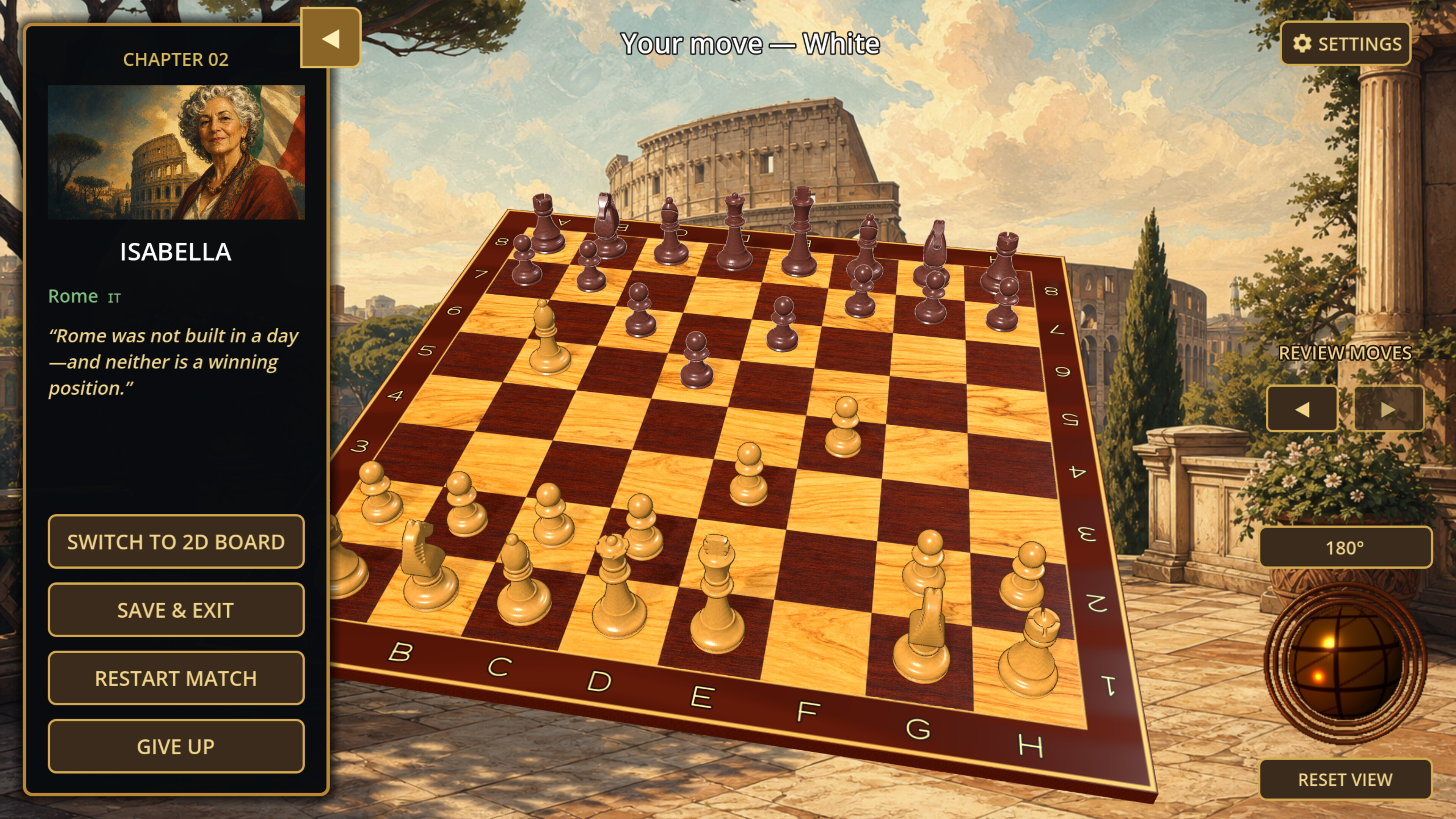 CHECKBORNE - A CHESS ADVENTURE screenshot 2